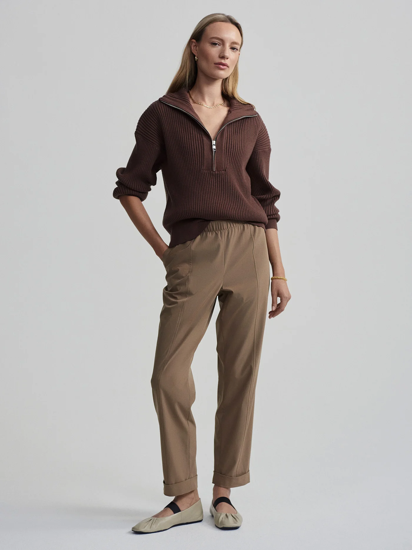 Janie Half Zip Knit 11 Janie Half Zip Knit