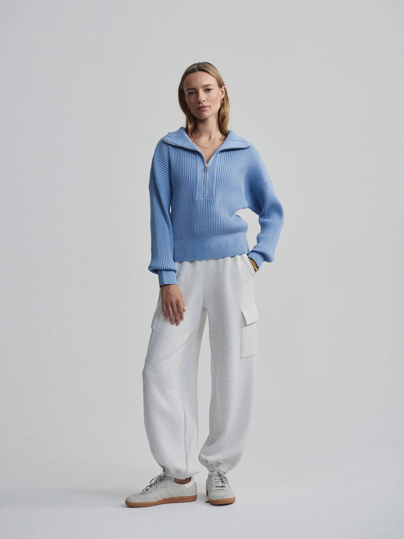 Janie Half Zip Knit 2 Janie Half Zip Knit