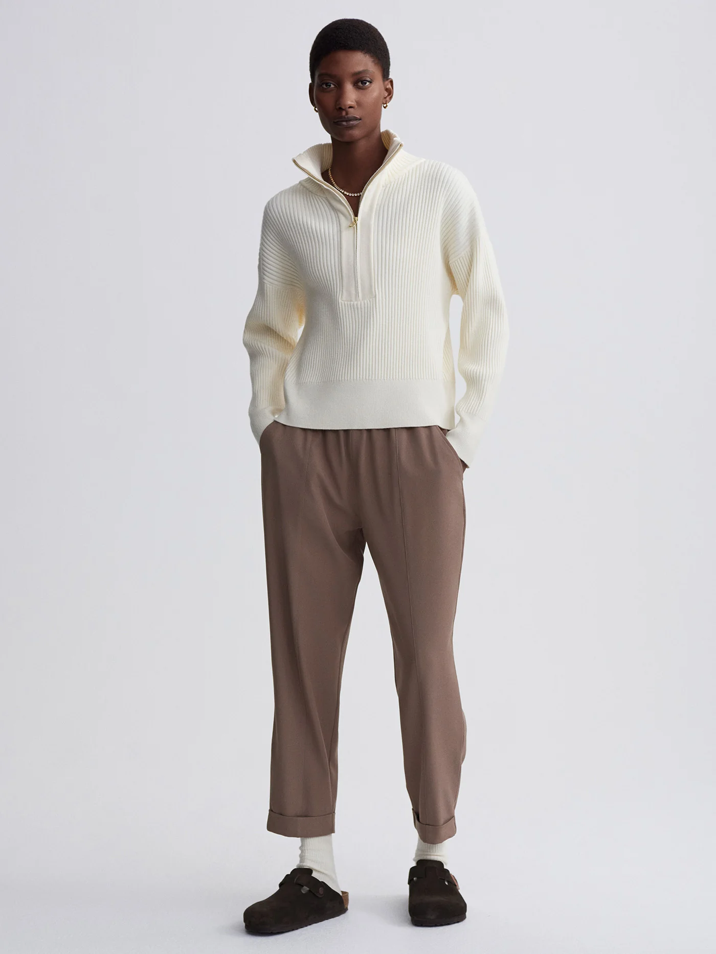 Janie Half Zip Knit 6 Janie Half Zip Knit