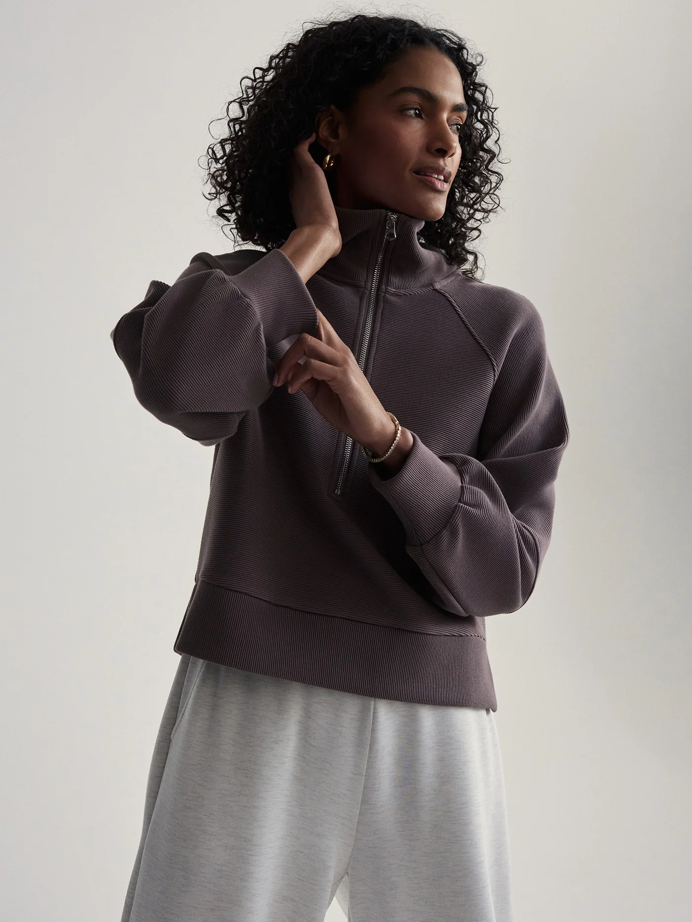 Milano Half Zip Sweat 3 Milano Half Zip Sweat