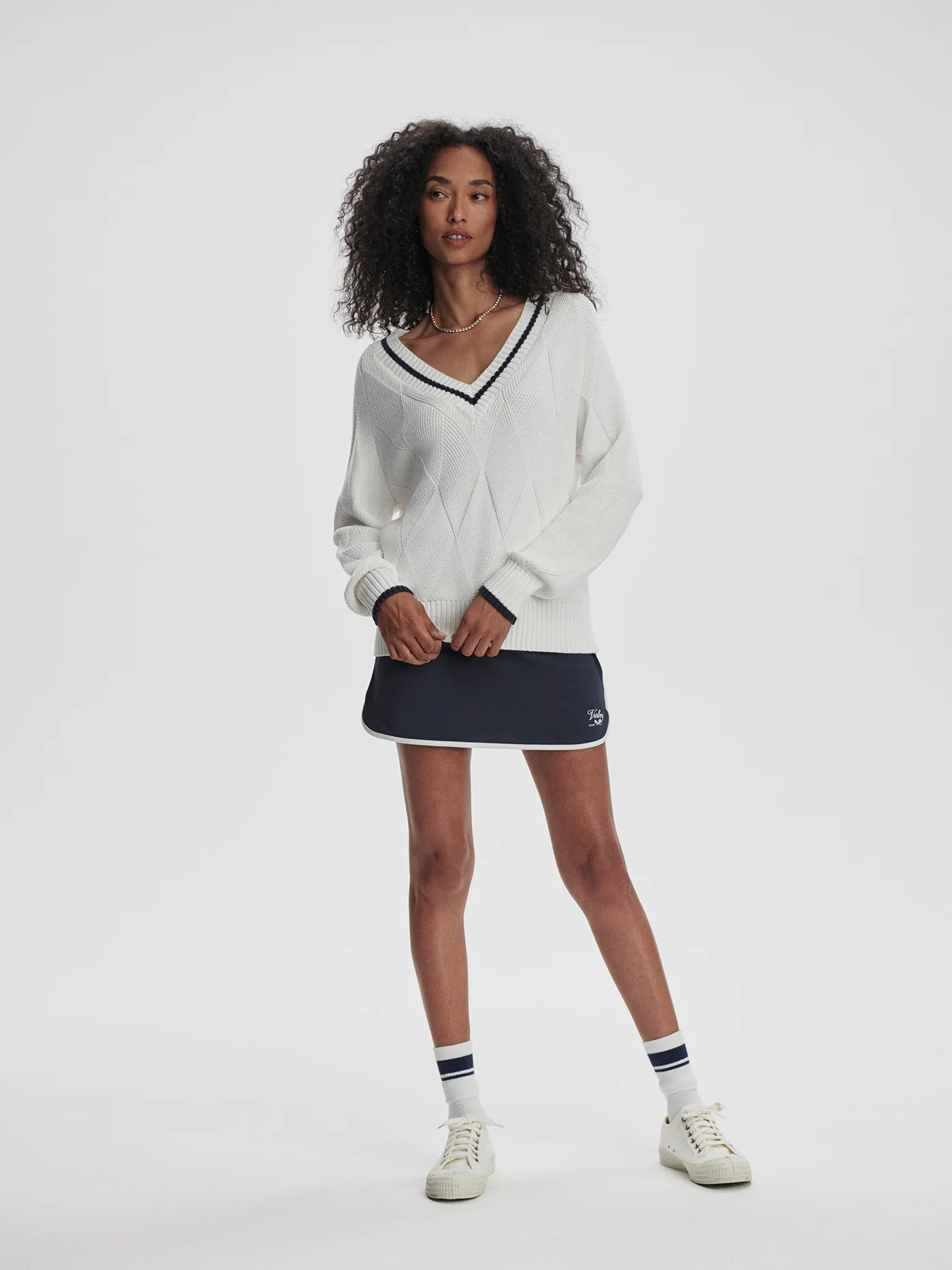 Ray Diamond V-Neck Knit 2 Ray Diamond V-Neck Knit