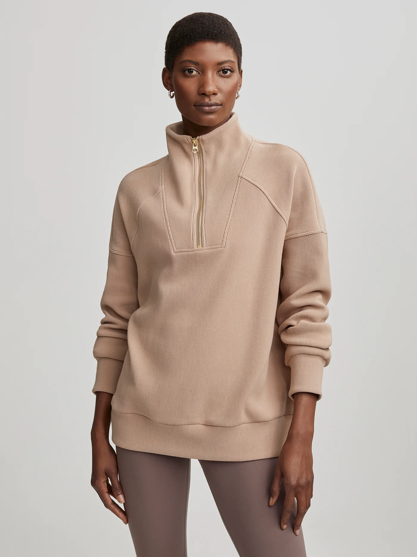 Rhea Half-Zip Sweat