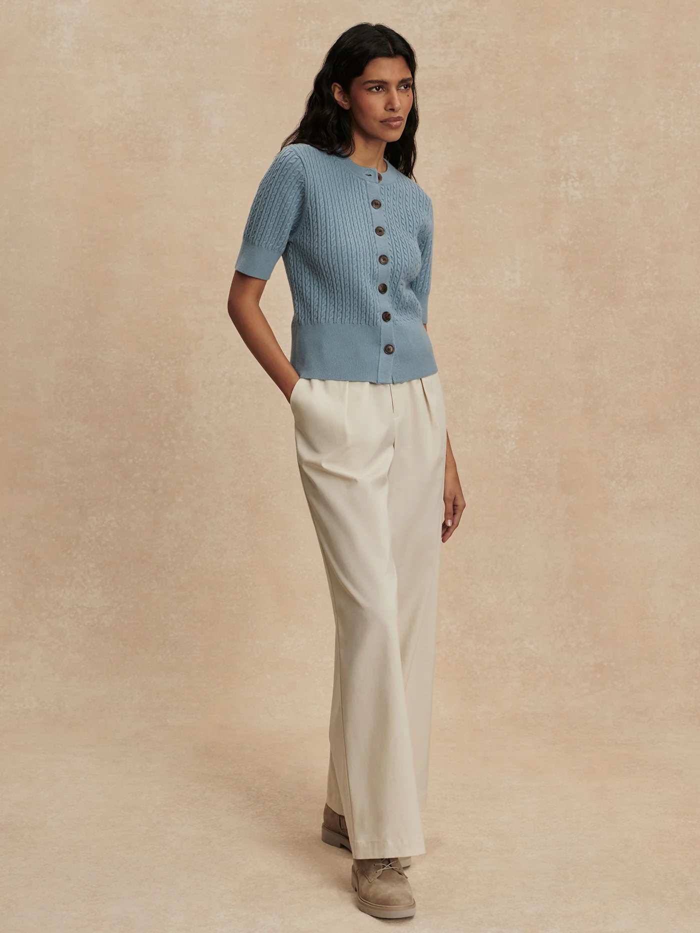 Rhys Short-Sleeve Cardigan 4 Rhys Short-Sleeve Cardigan