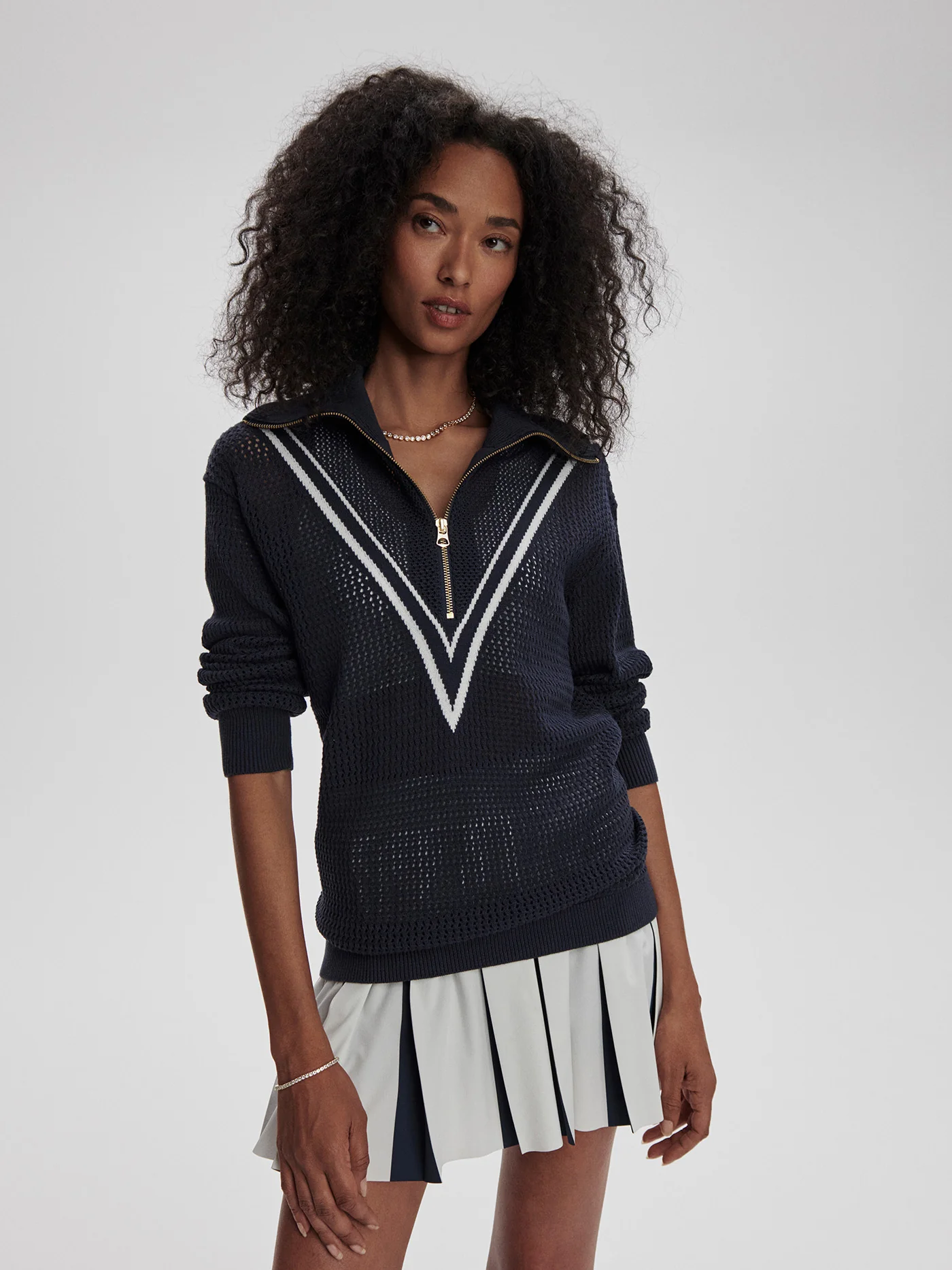 Savannah Half-Zip Knit 16 Savannah Half-Zip Knit