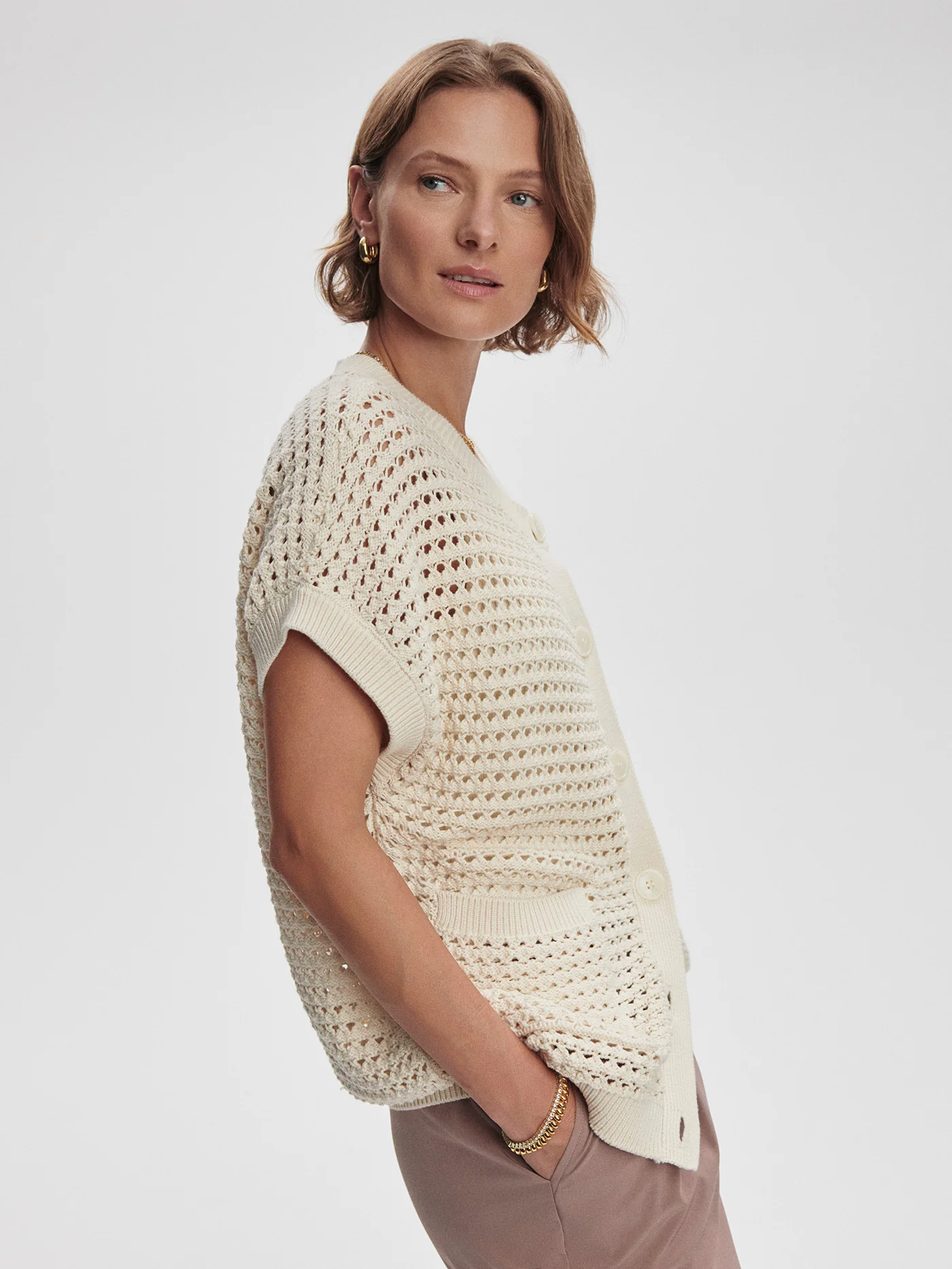 Sidra Dropped Sleeve Cardigan 3 Sidra Dropped Sleeve Cardigan