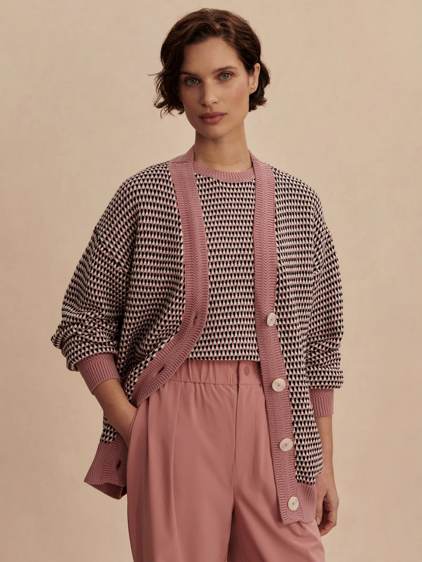 Tiffany Textured Knit Cardigan