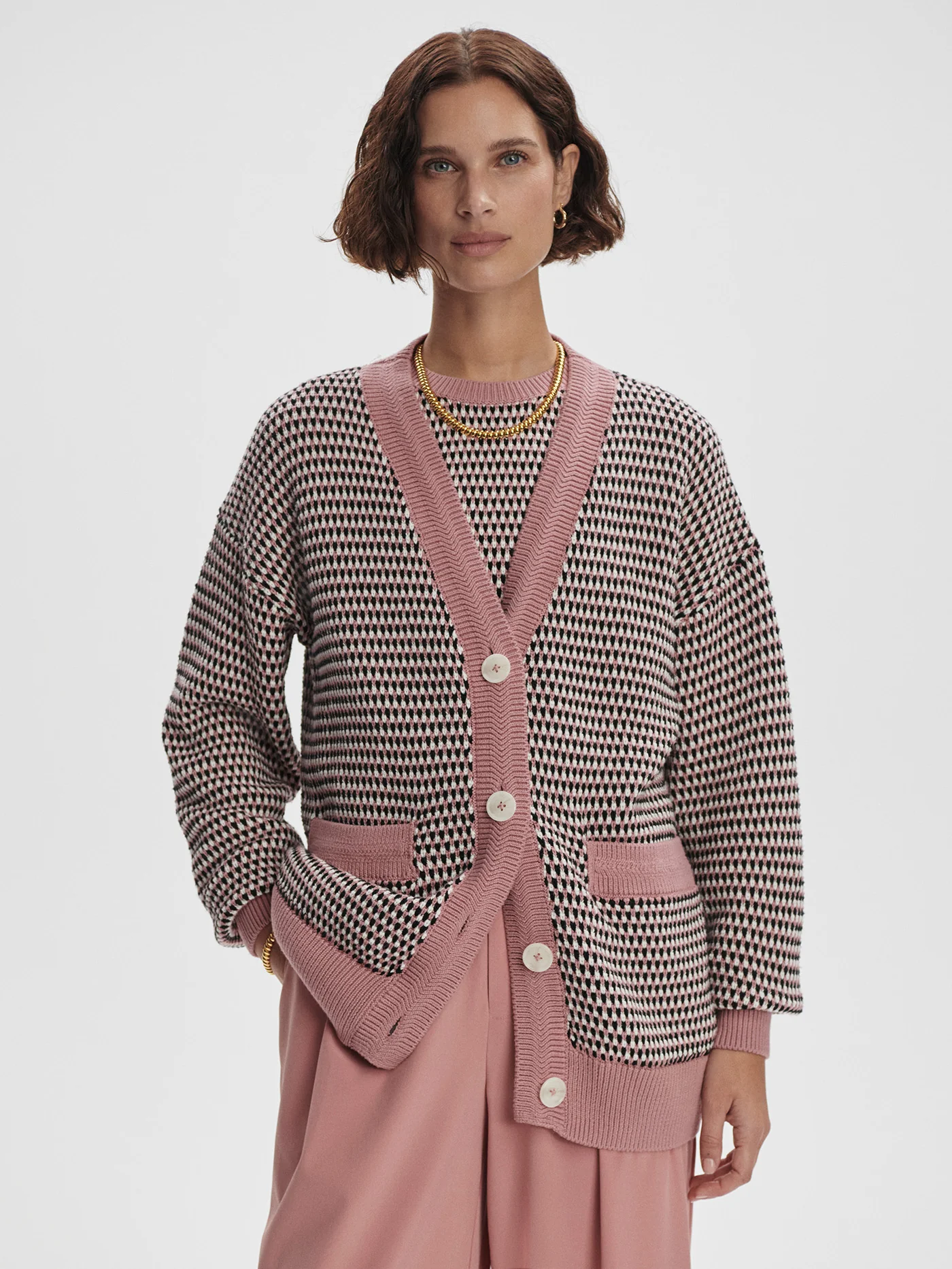 Tiffany Textured Knit Cardigan 3 Tiffany Textured Knit Cardigan