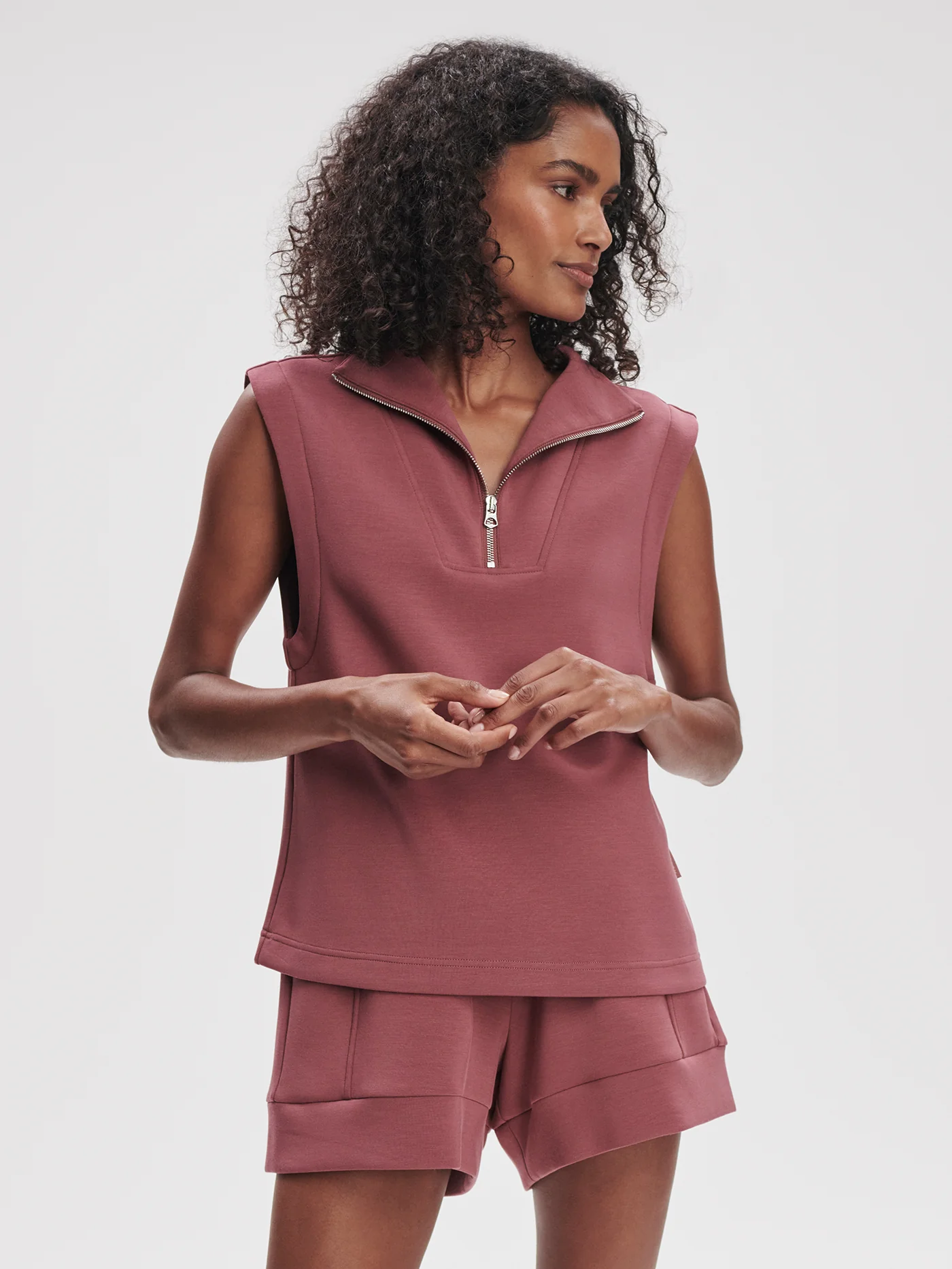 Magnolia Half Zip Tank 2.0 10 Magnolia Half Zip Tank 2.0