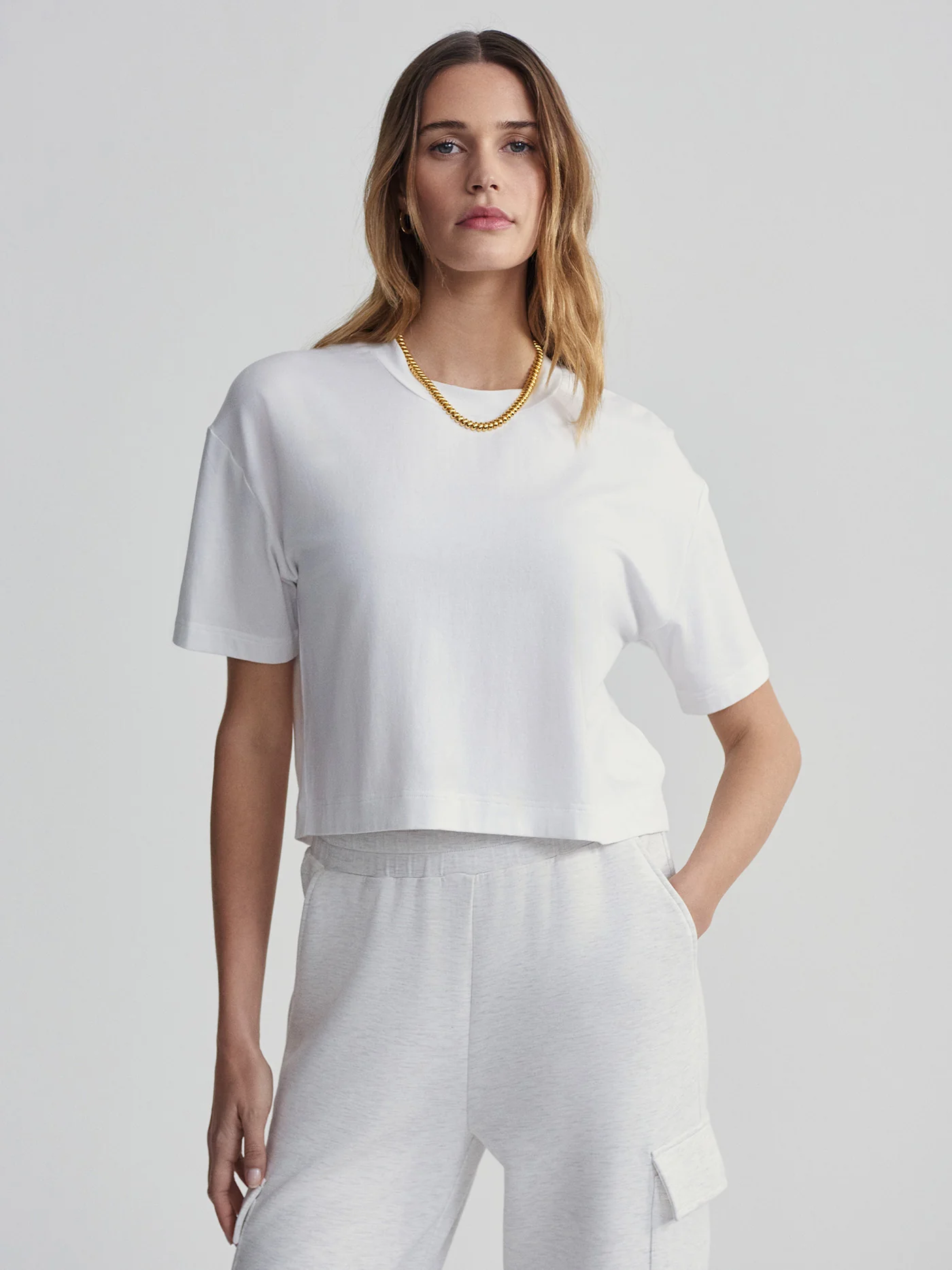 Venice Easy Crop Tee