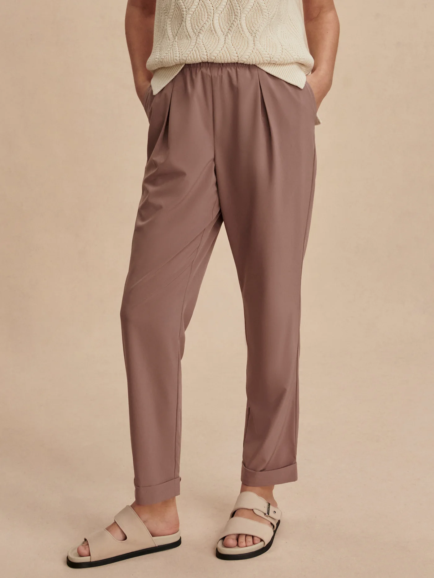 Alana Slim Tapered Cuff Pant 27