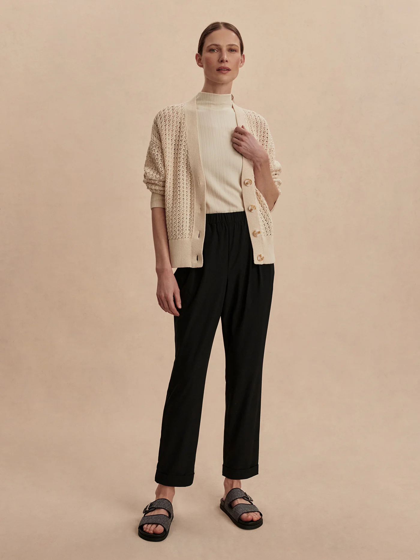 Alana Slim Tapered Cuff Pant 27 8 Alana Slim Tapered Cuff Pant 27
