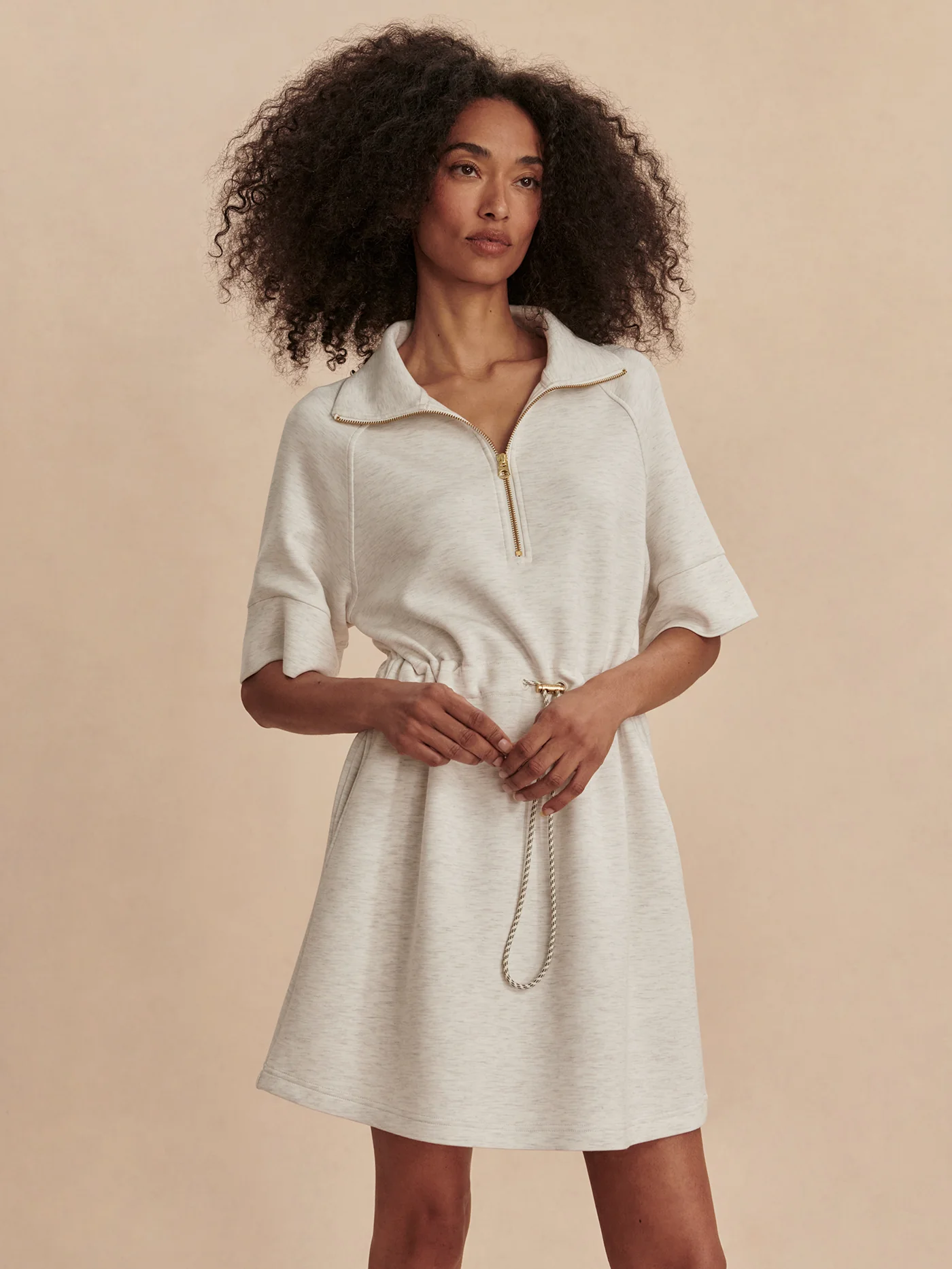 Paisley Half Zip Dress 5 Paisley Half Zip Dress