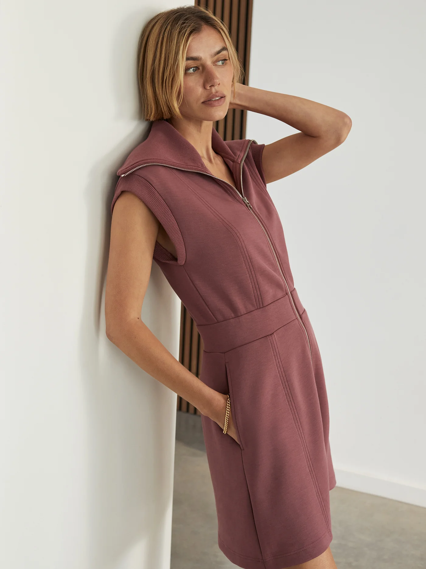 Rebecca Zip Through Dress 2 Rebecca Zip Through Dress