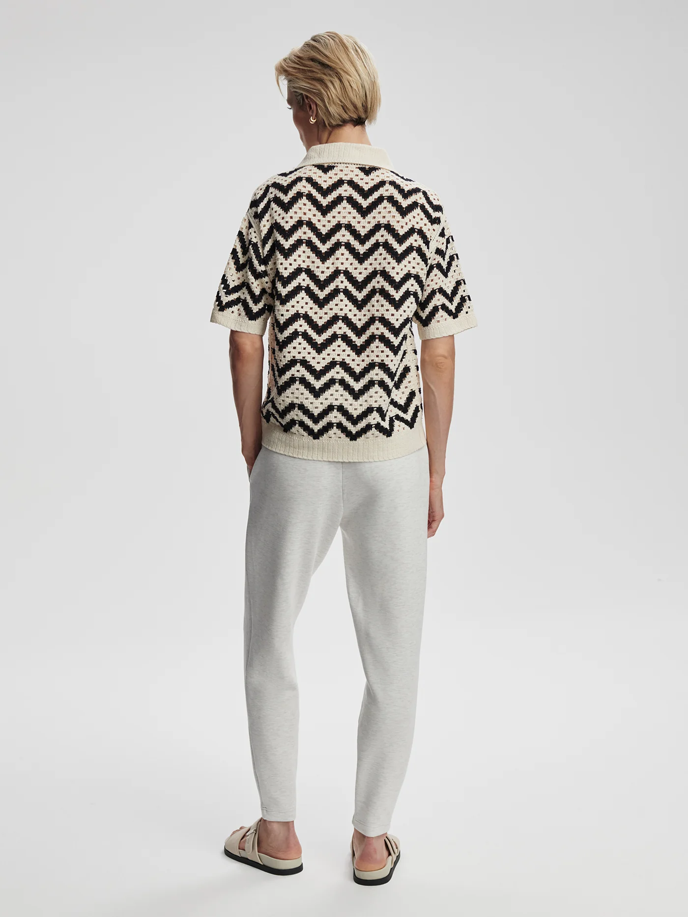 Anais Crochet Polo Shirt 6 Anais Crochet Polo Shirt