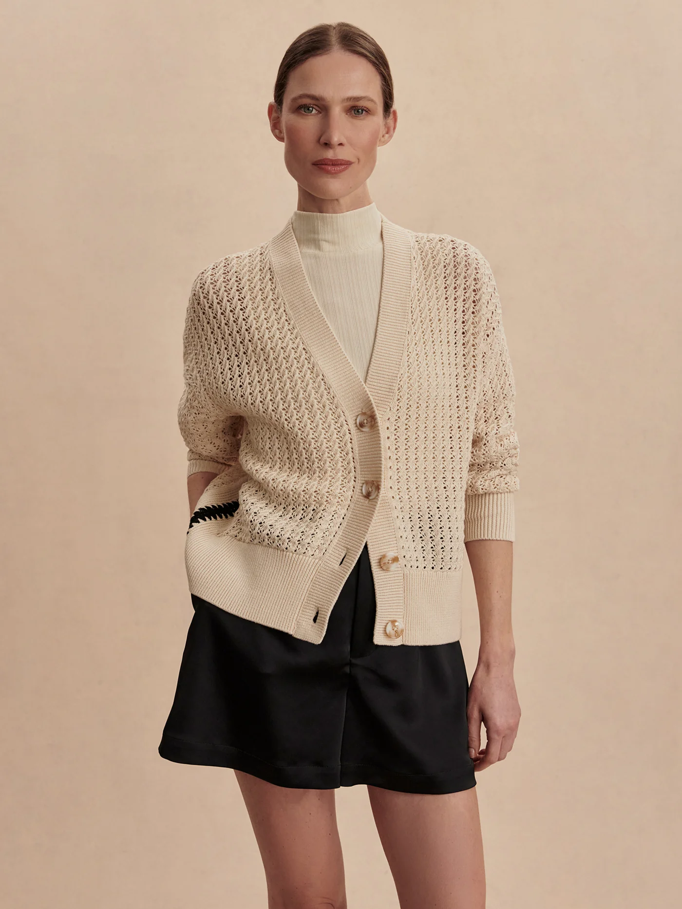 Astell Relaxed Knit Cardigan 3 Astell Relaxed Knit Cardigan