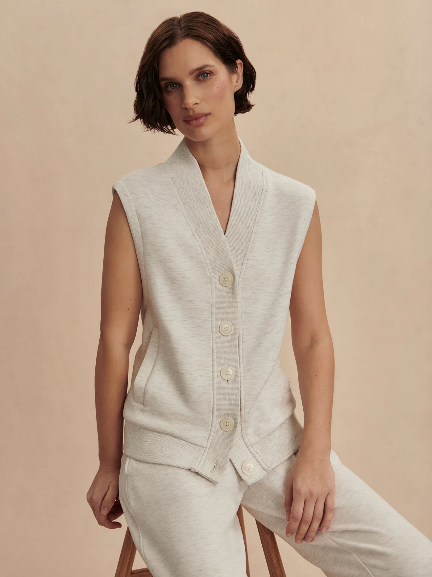Vicky Button Gilet 3 Vicky Button Gilet