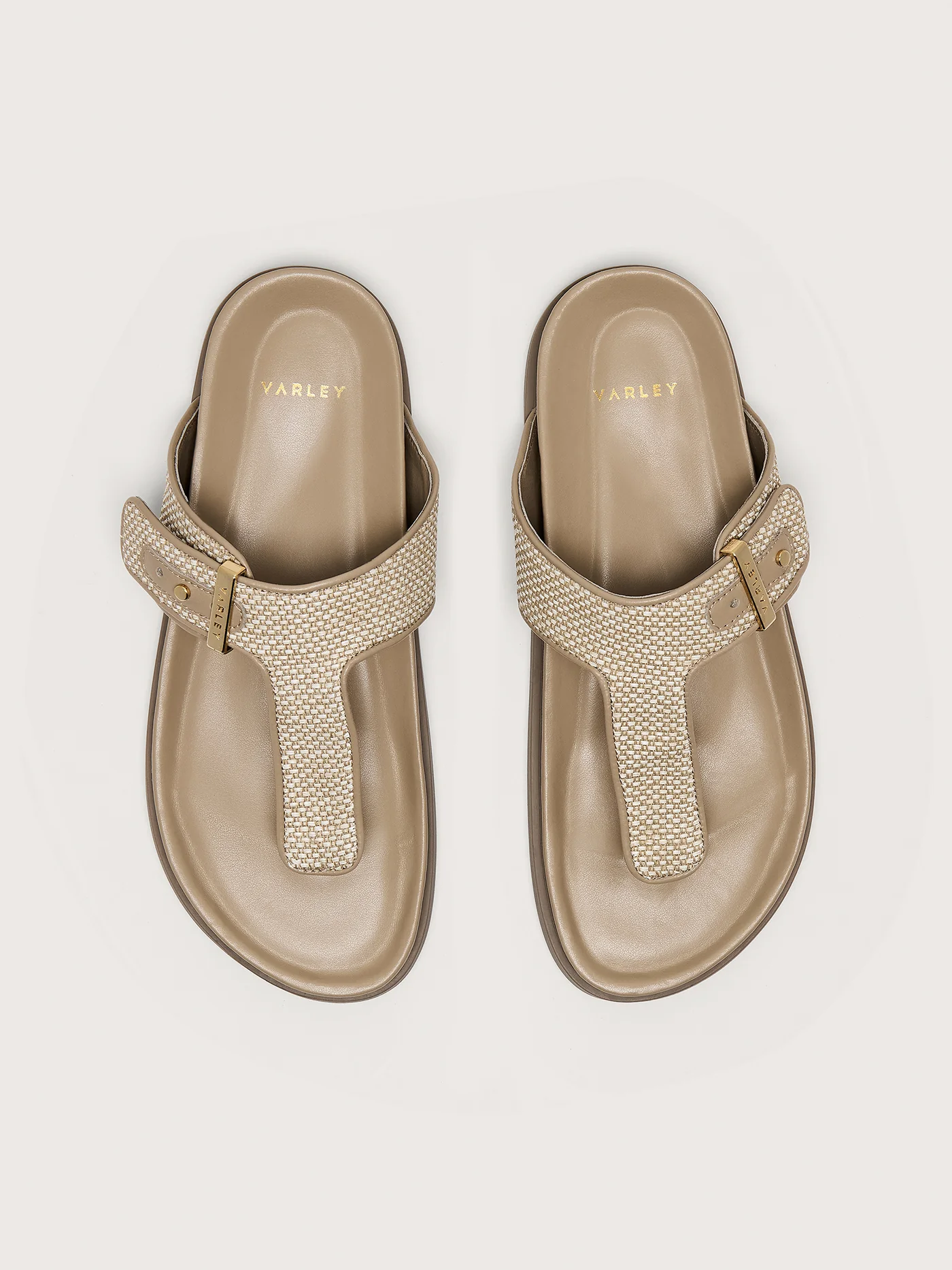 Aisne Textile Toe Post Sandal 2 Aisne Textile Toe Post Sandal