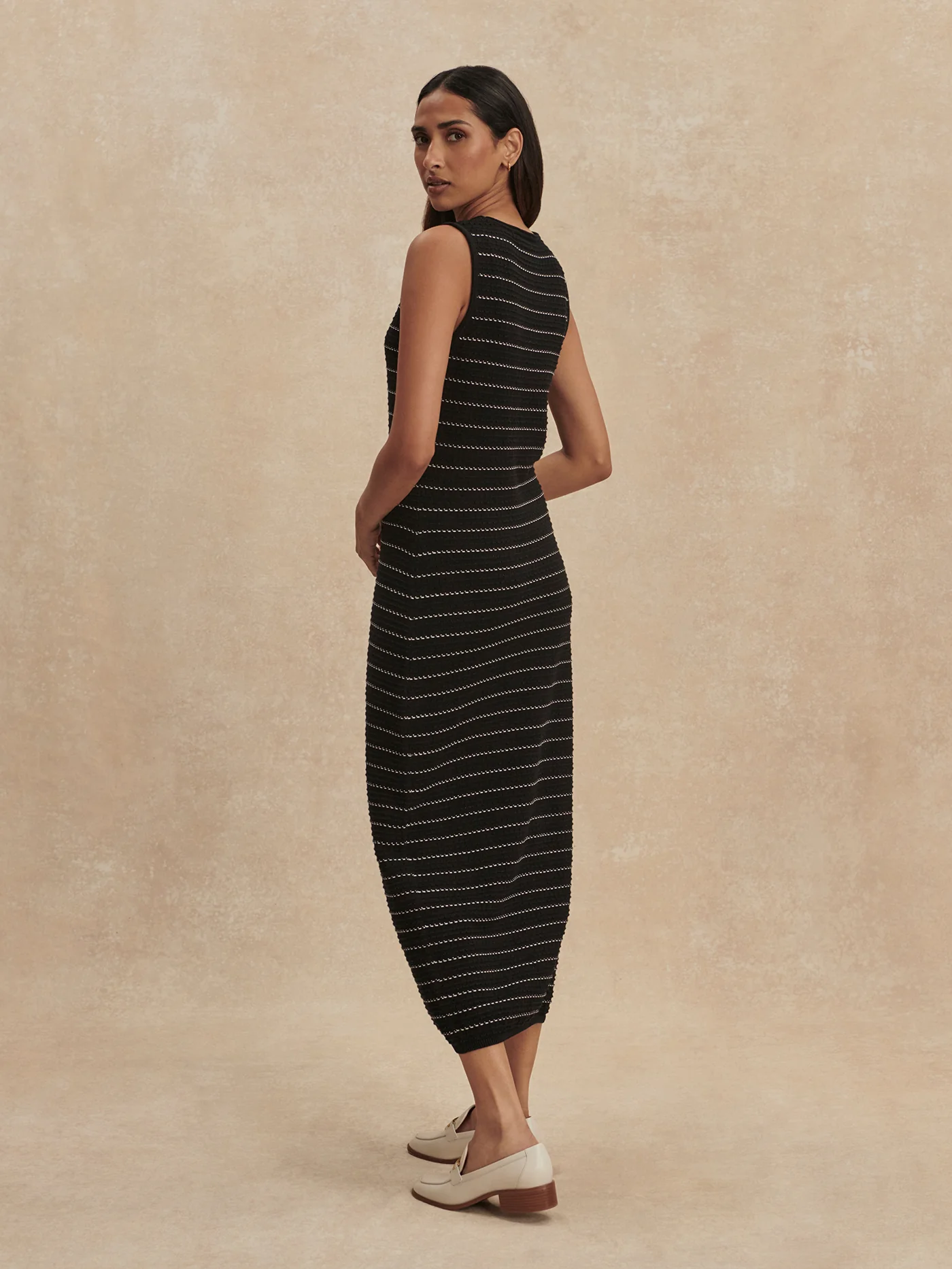 Beesley Stitch Knit Midi Dress 4 Beesley Stitch Knit Midi Dress
