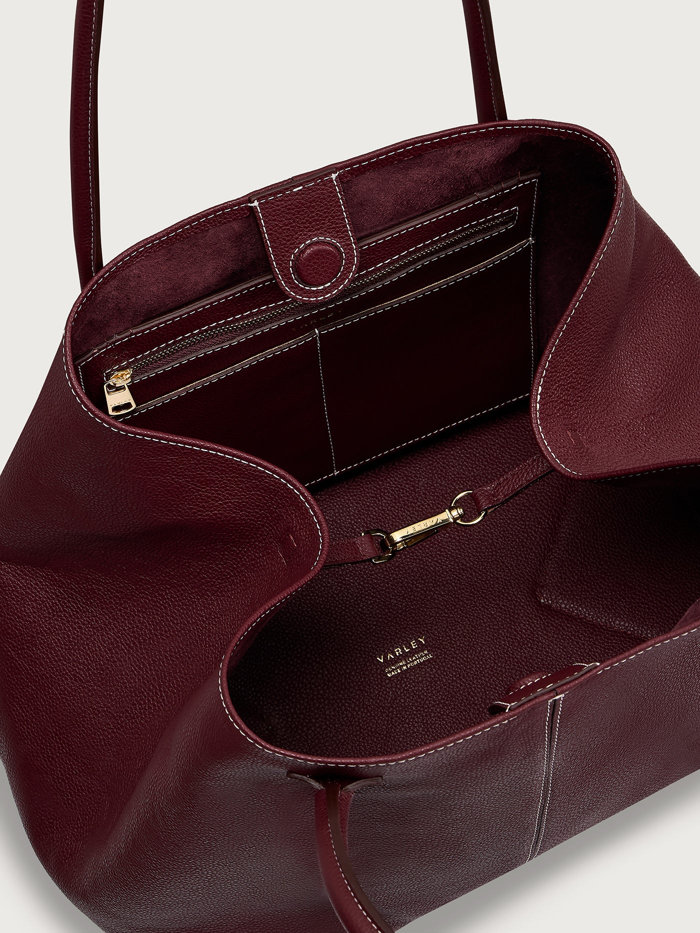 Loene Leather Tote Bag 5 Loene Leather Tote Bag