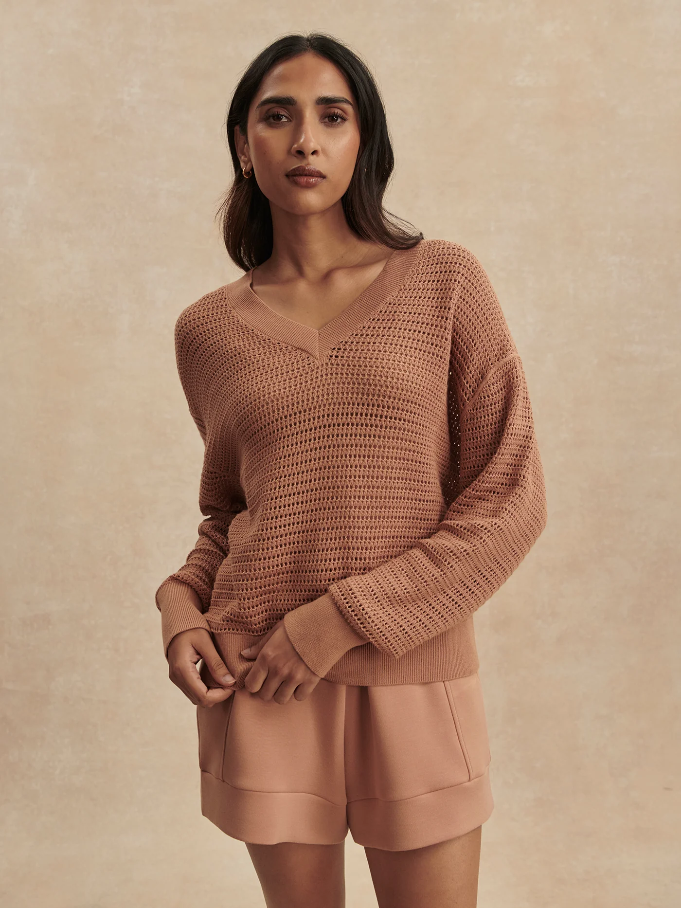 Gaia V Neck Sweater 2 Gaia V Neck Sweater