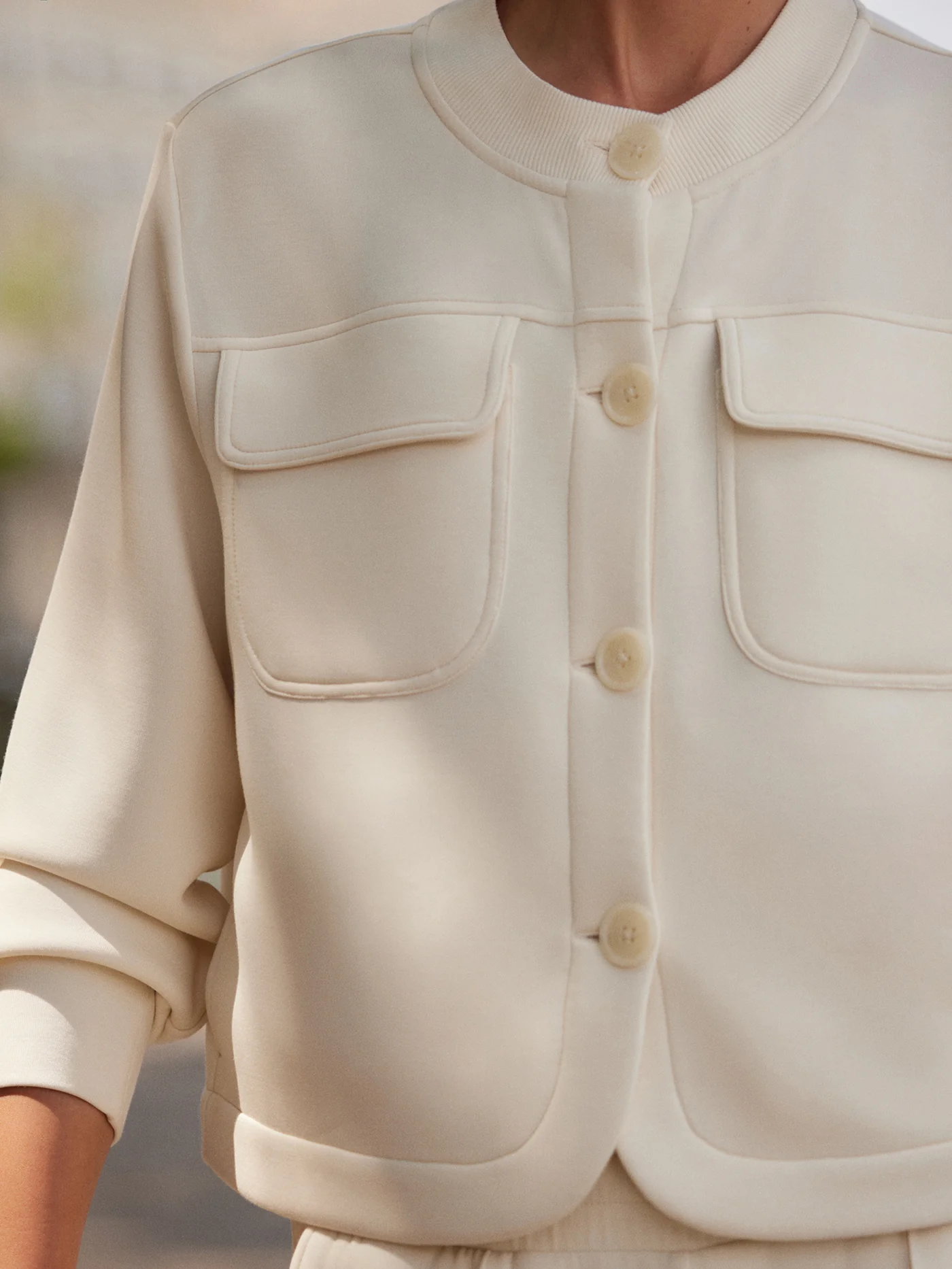Hartwell Button Through Sweat 2 Hartwell Button Through Sweat