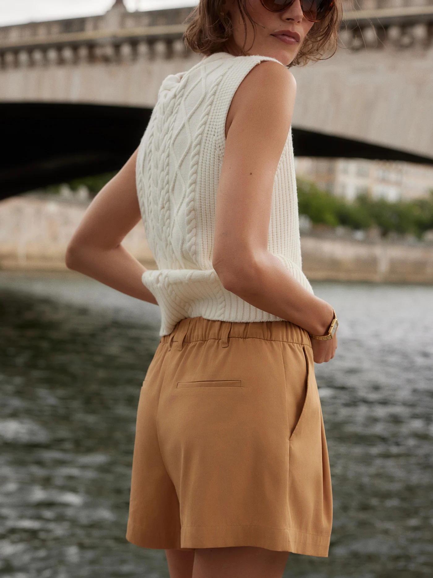 Tatyana Cable Knit Vest 5 Tatyana Cable Knit Vest