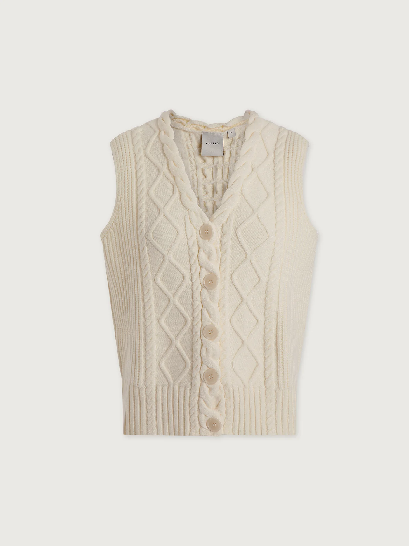 Tatyana Cable Knit Vest 6 Tatyana Cable Knit Vest