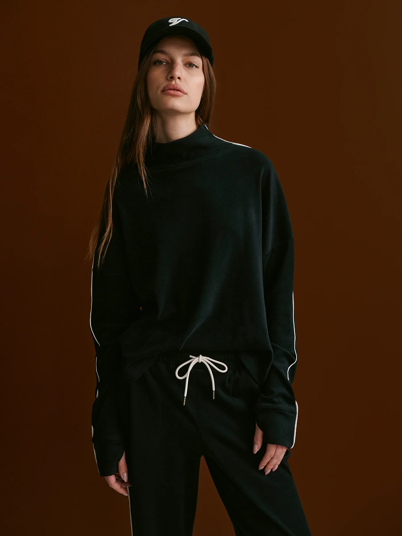 Rona High-Neck Active Sweat