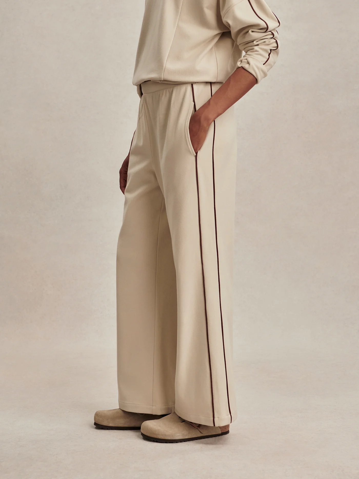 Brushed Rib Wide Leg Pant 30 6 Brushed Rib Wide Leg Pant 30