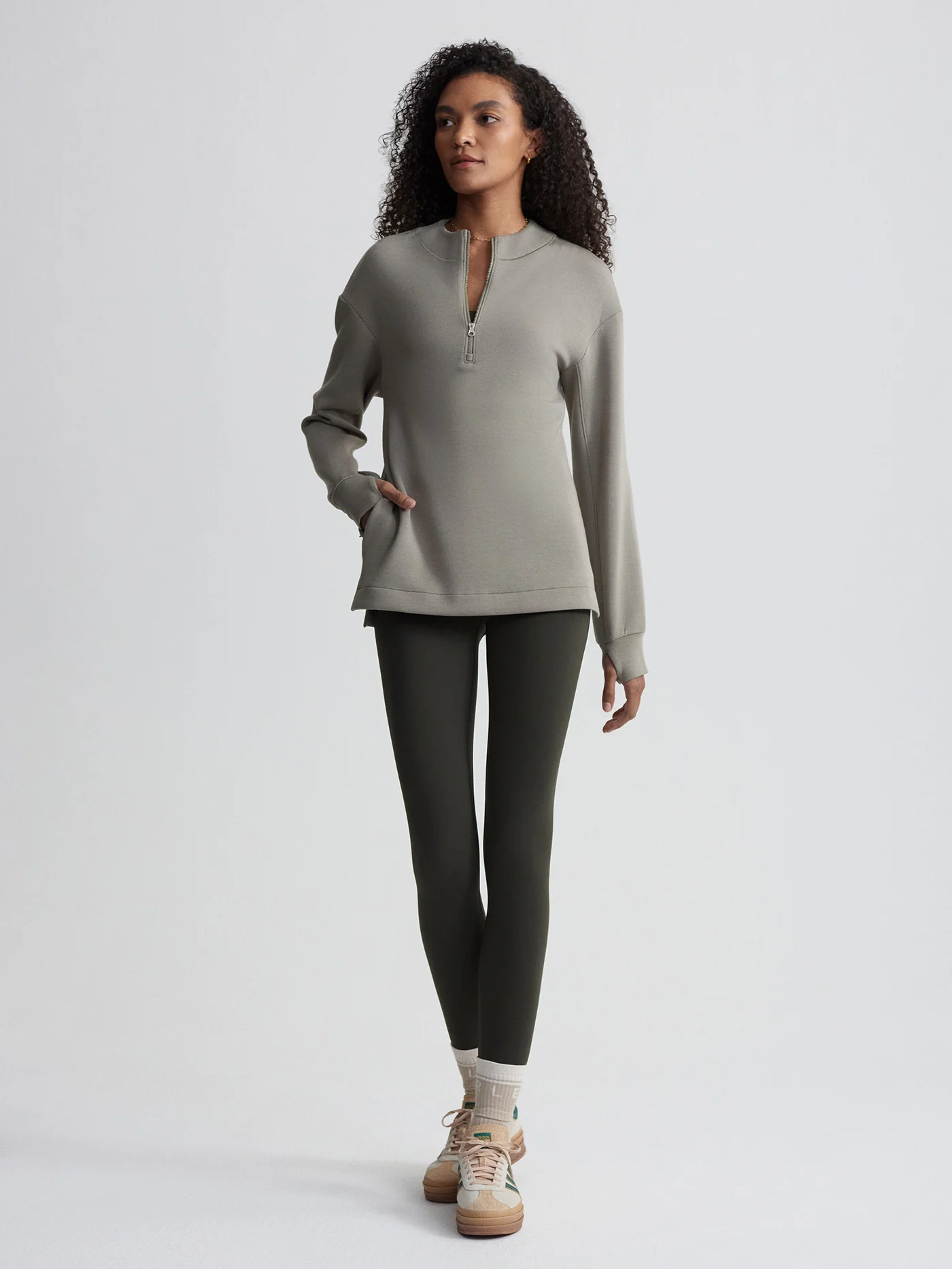 Cleo Half-Zip Sweat 8 Cleo Half-Zip Sweat