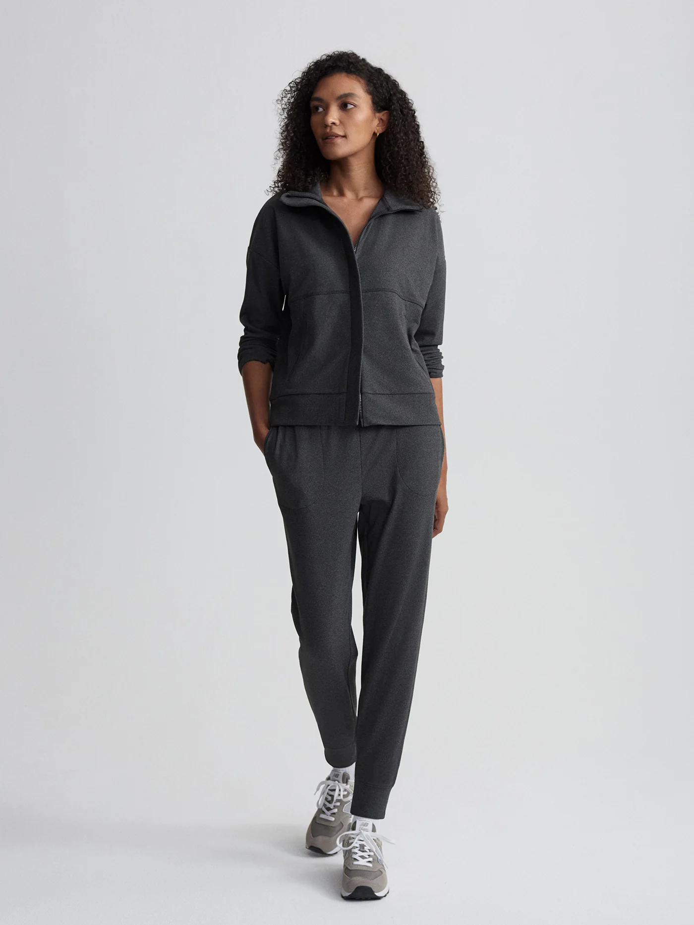 Brushed Rib Slim Cuff Pant 27.5