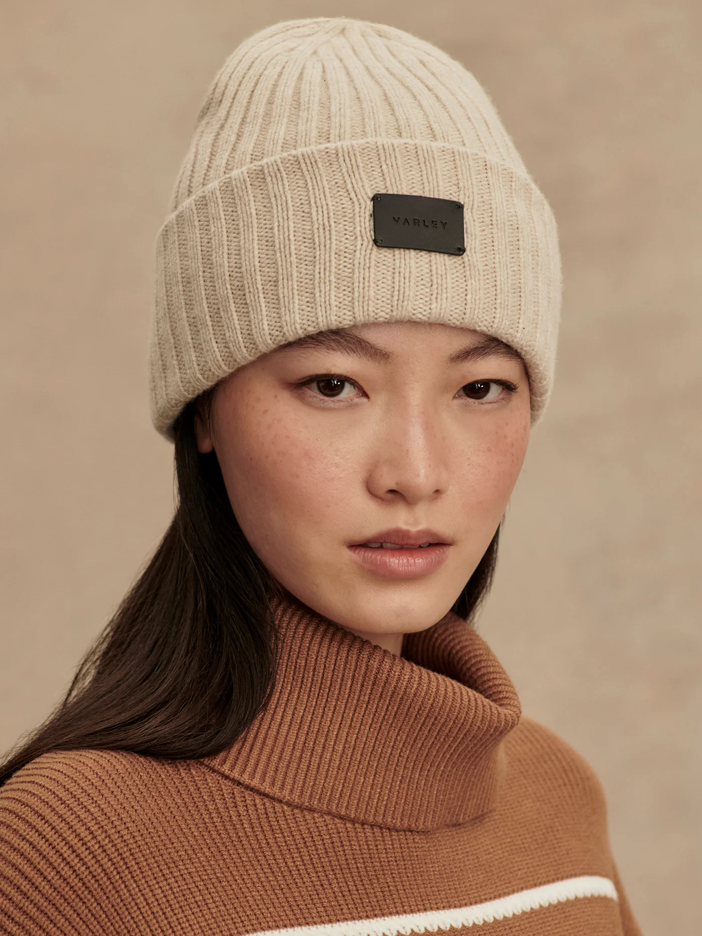 Elva Chunky Rib Beanie 2 Elva Chunky Rib Beanie