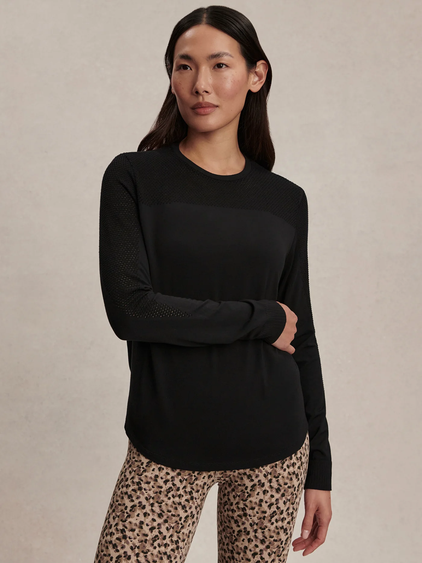 Samia Seamless Long-Sleeve Tee