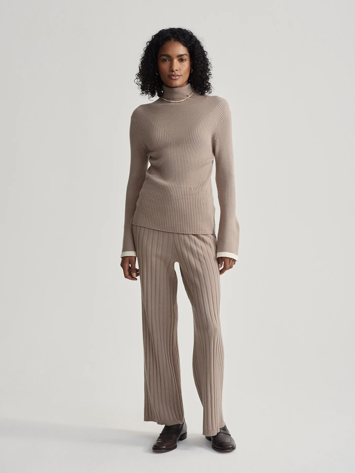 Ravena Rib Knit High Neck Top 4 Ravena Rib Knit High Neck Top