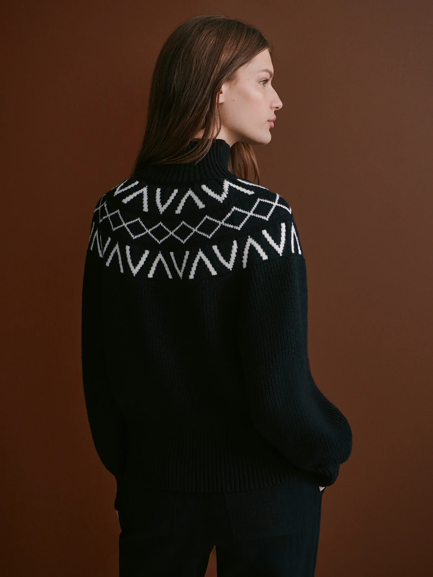 Marcie Fairisle Yoke Knit 24 Marcie Fairisle Yoke Knit