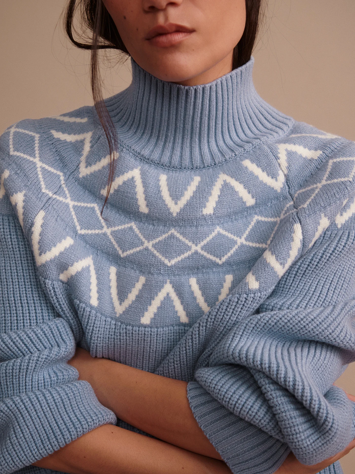 Marcie Fairisle Yoke Knit 28 Marcie Fairisle Yoke Knit