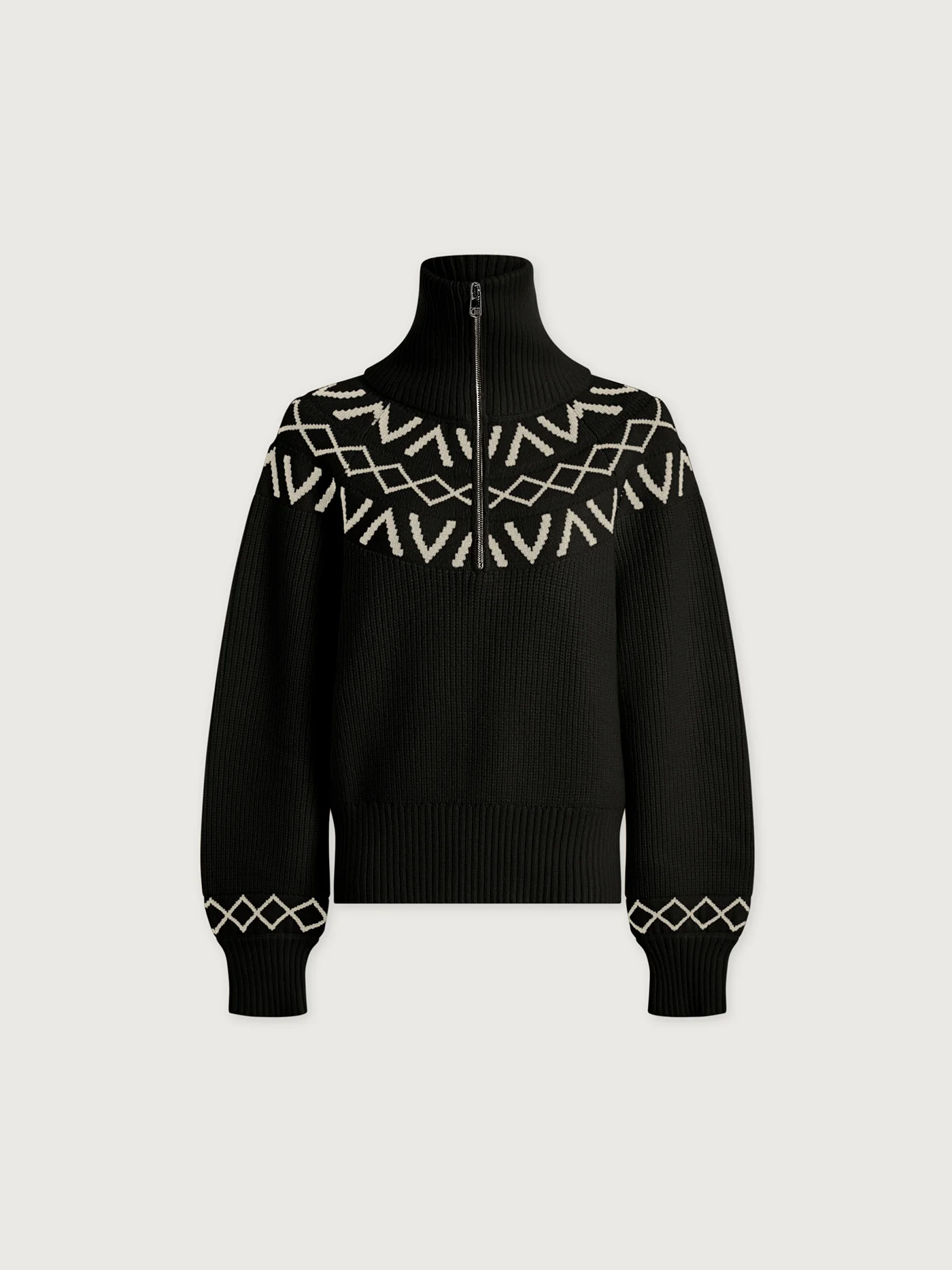 Sigrid Fairisle Half-Zip Knit 18 Sigrid Fairisle Half-Zip Knit