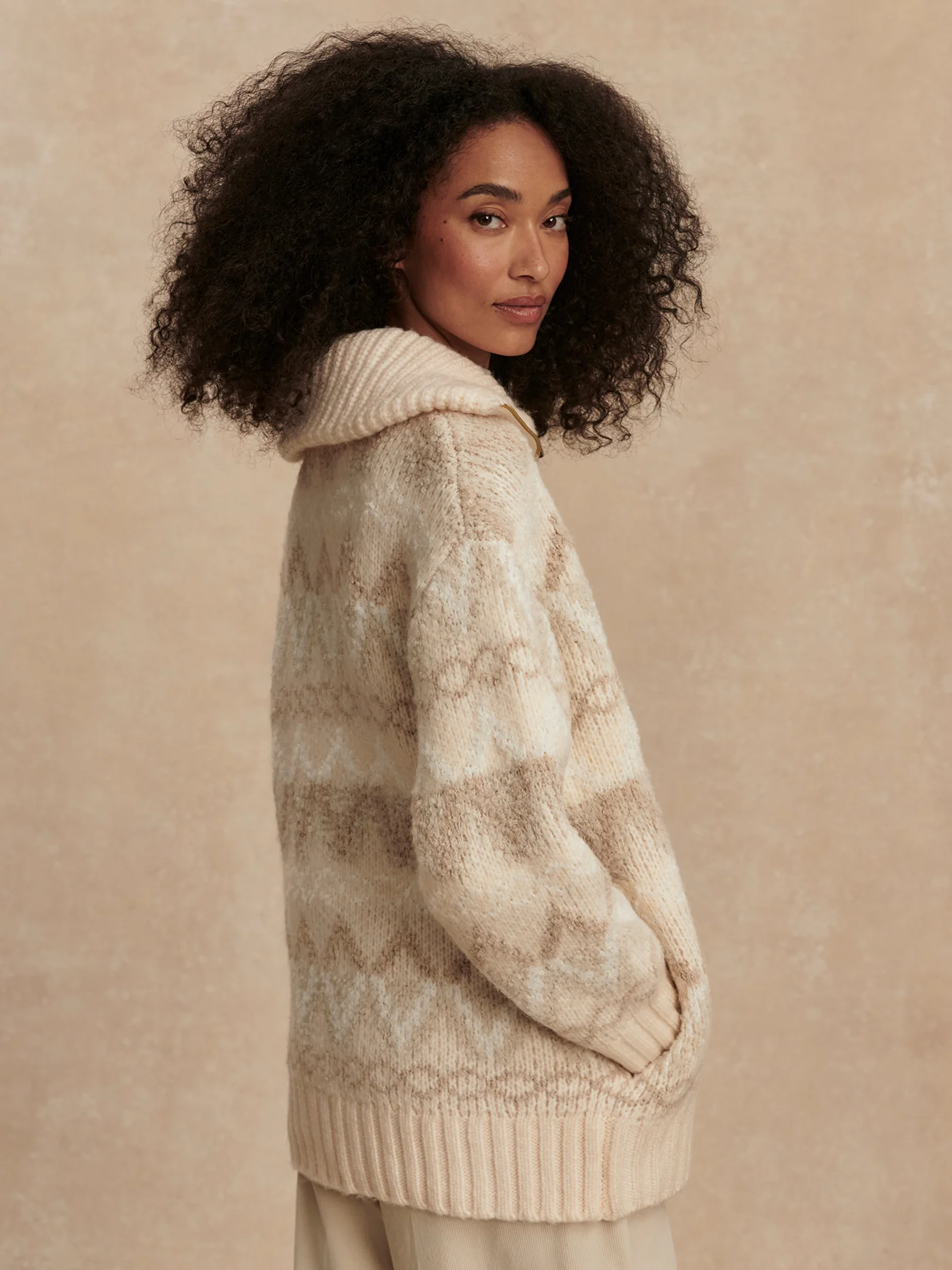 Brooke Fairisle Knit Jacket 10 Brooke Fairisle Knit Jacket
