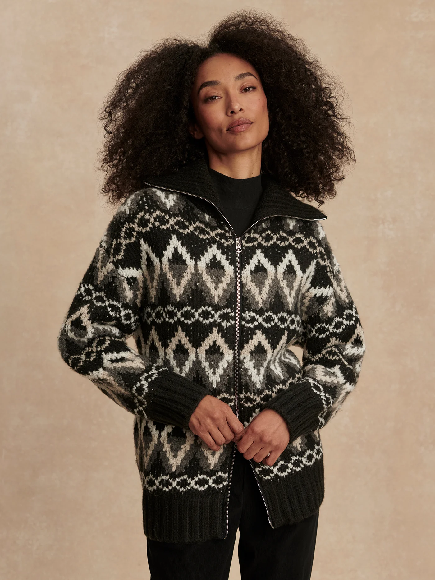 Brooke Fairisle Knit Jacket 13 Brooke Fairisle Knit Jacket