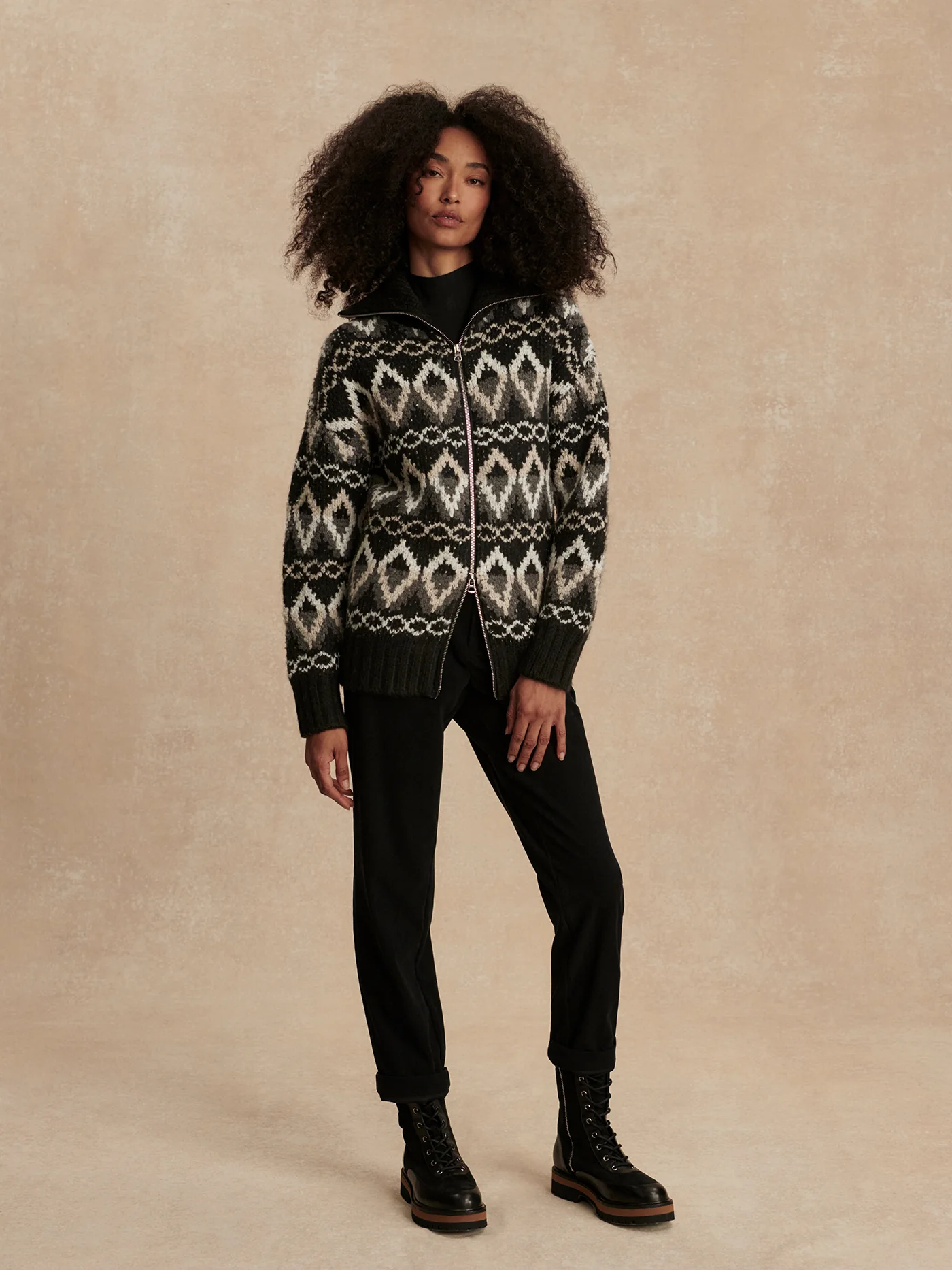 Brooke Fairisle Knit Jacket 14 Brooke Fairisle Knit Jacket