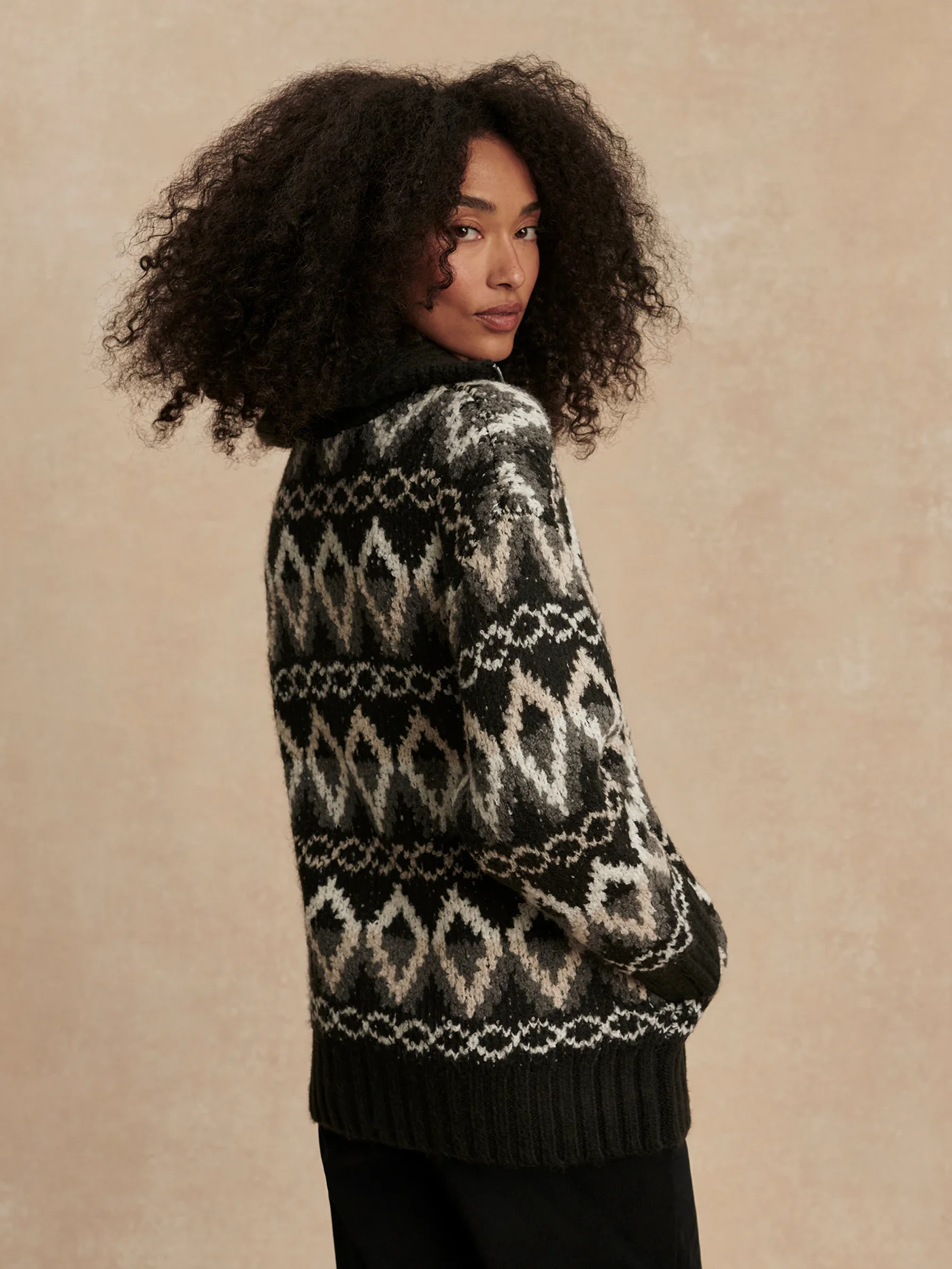 Brooke Fairisle Knit Jacket 16 Brooke Fairisle Knit Jacket