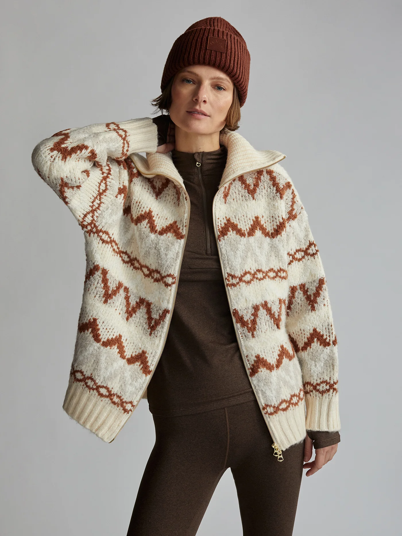 Brooke Fairisle Knit Jacket 3 Brooke Fairisle Knit Jacket