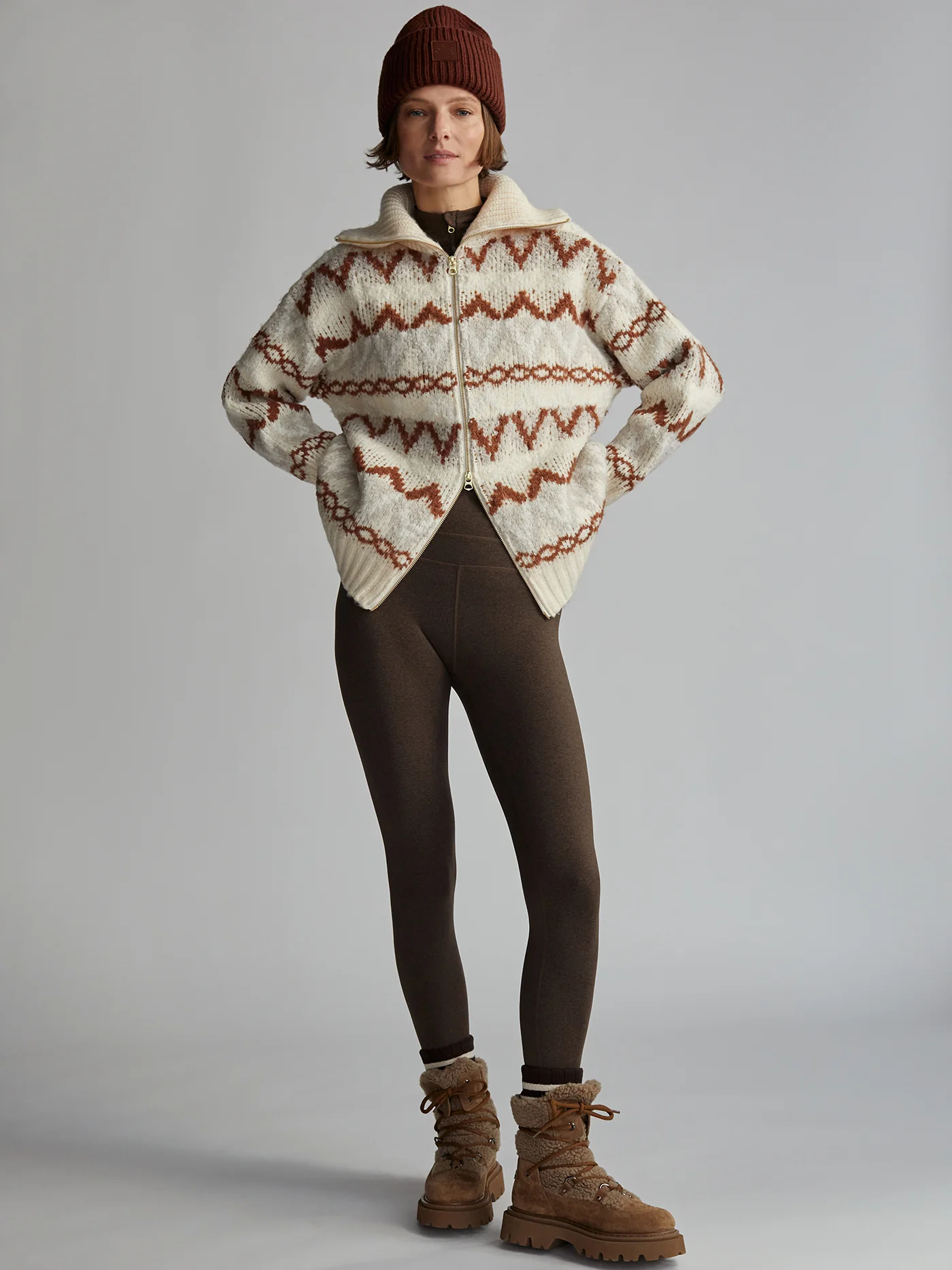 Brooke Fairisle Knit Jacket 4 Brooke Fairisle Knit Jacket