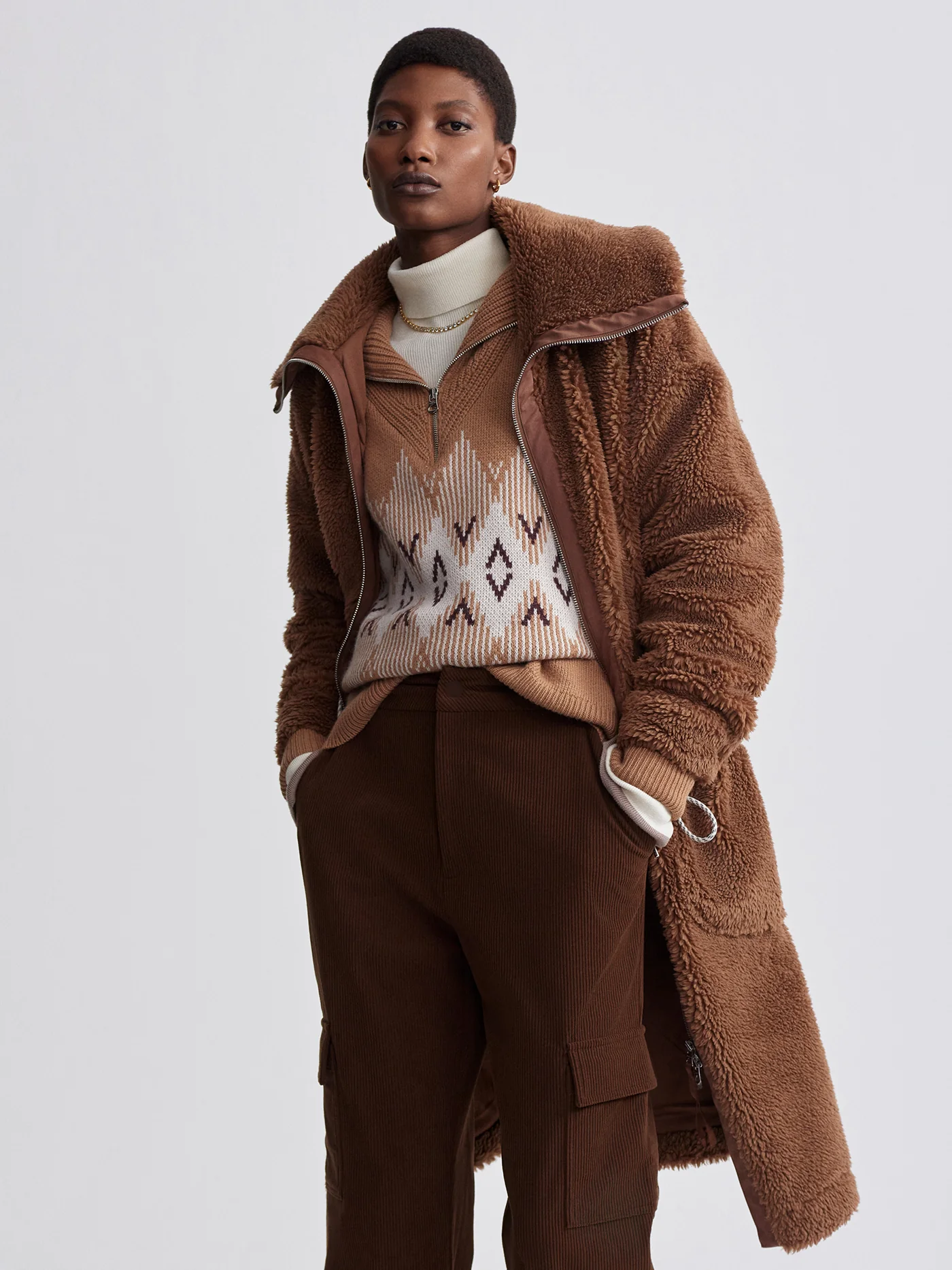 Logan Sherpa Coat 2 Logan Sherpa Coat