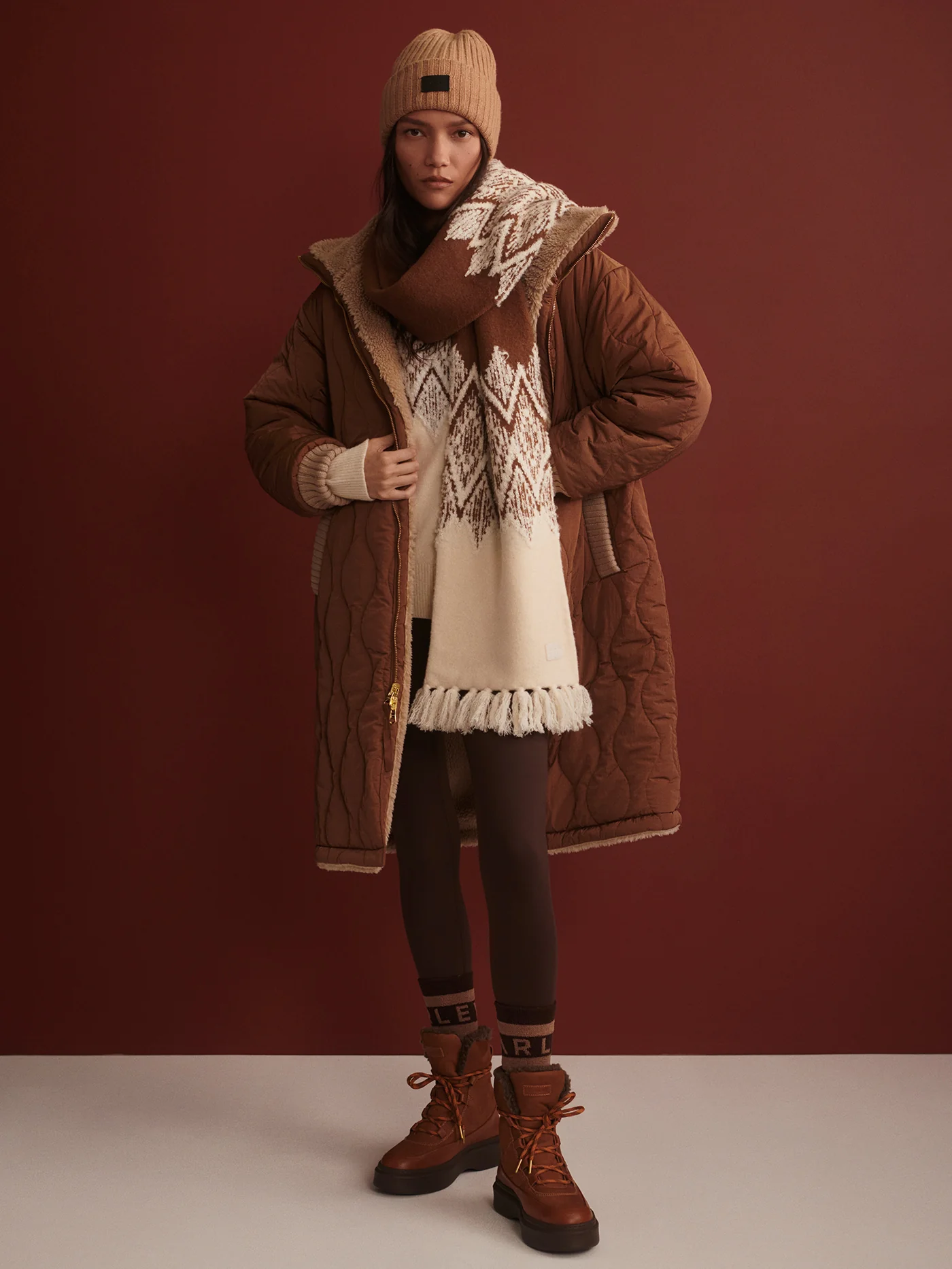 Theia Reversible Coat