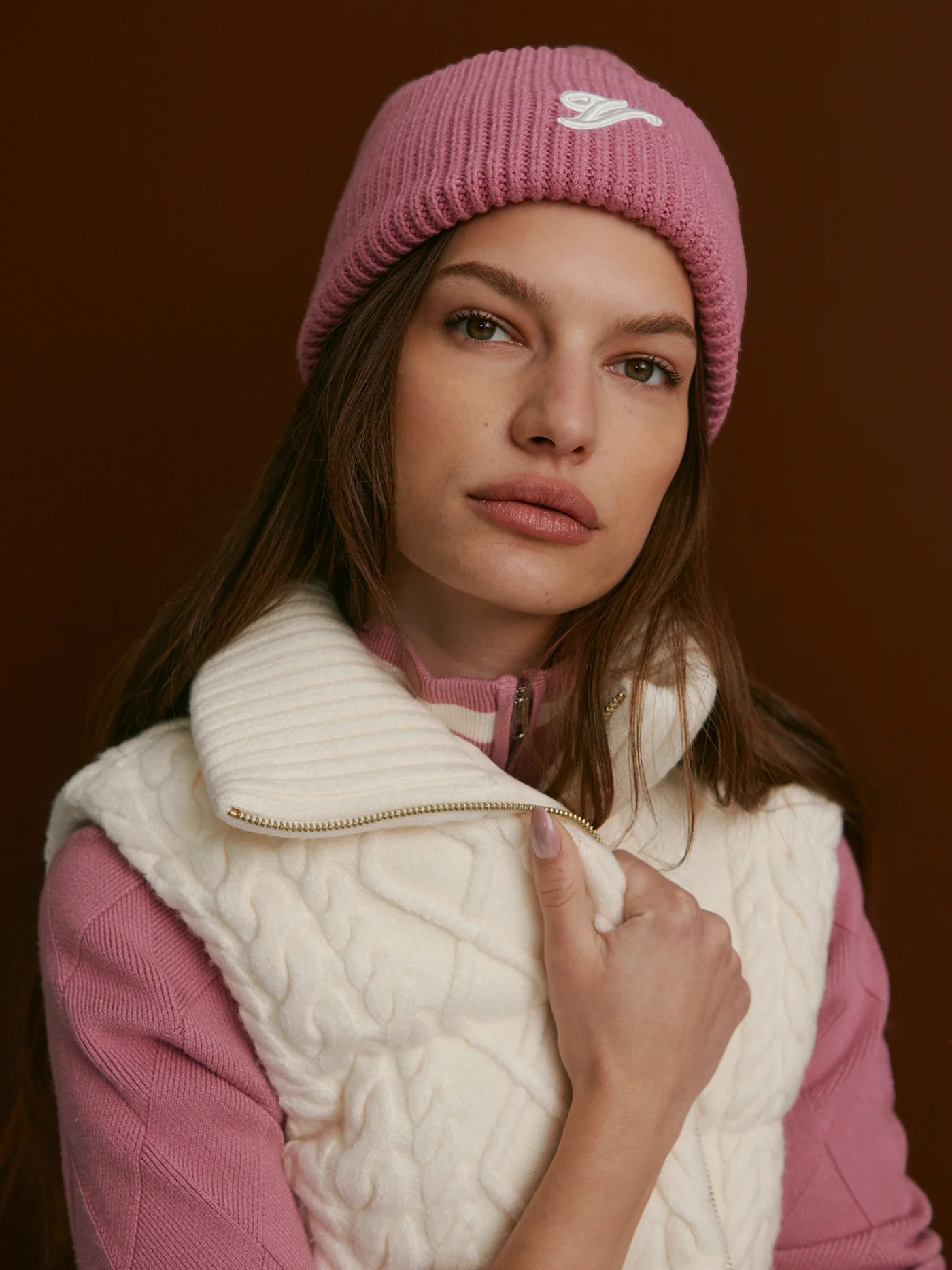 Irina Cable-Knit Gilet 5 Irina Cable-Knit Gilet