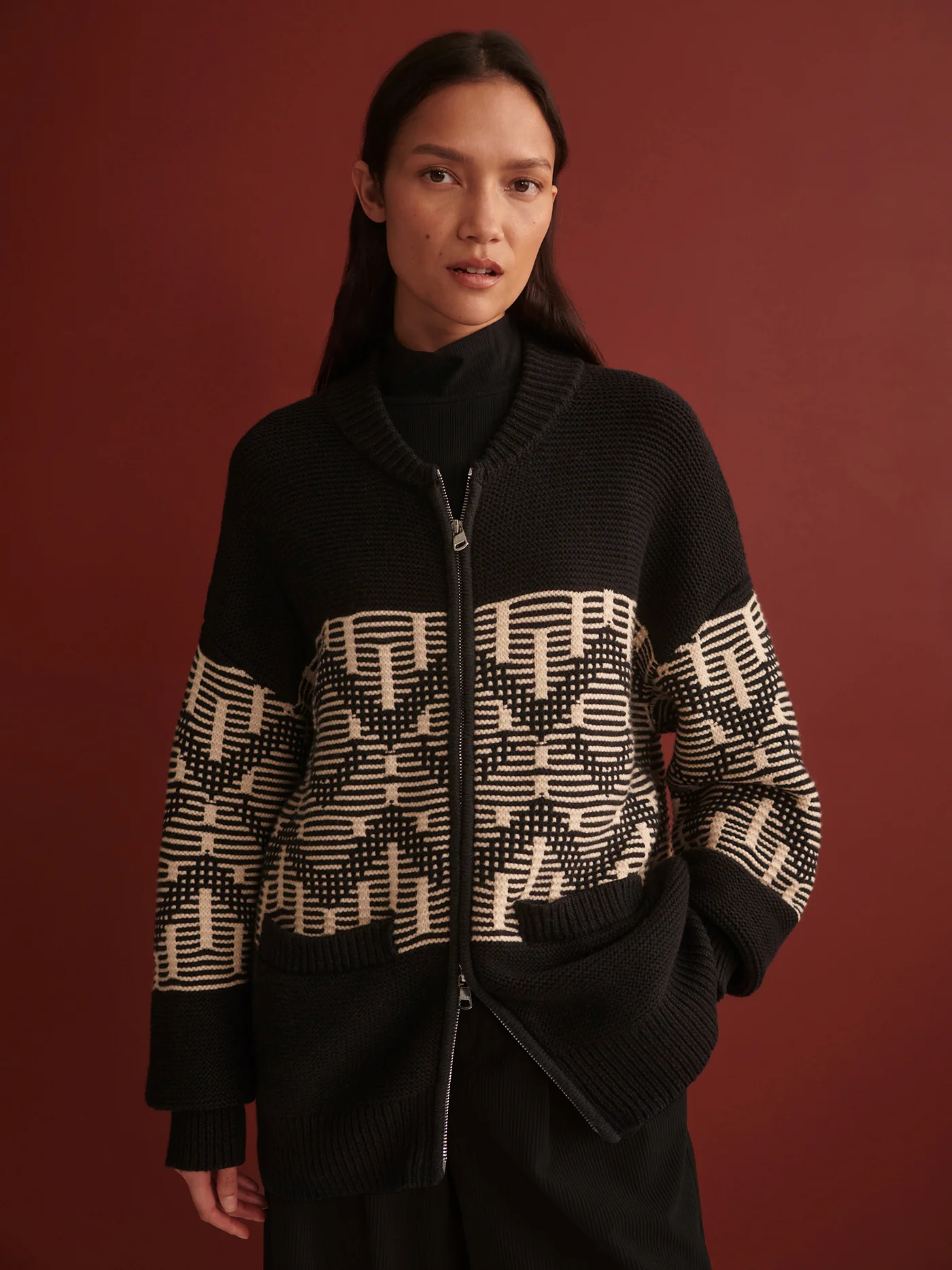 Linnea Fairisle Knit Jacket 3 Linnea Fairisle Knit Jacket