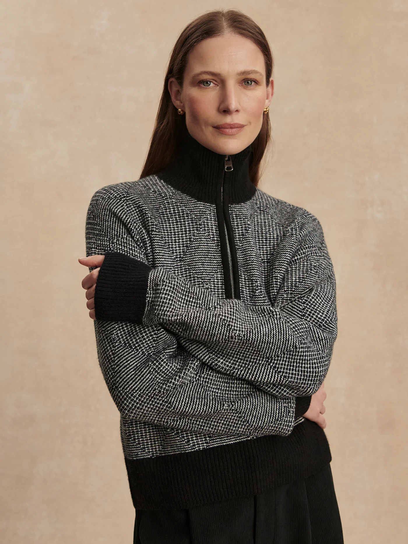 Aldridge Half-Zip Knit 3 Aldridge Half-Zip Knit