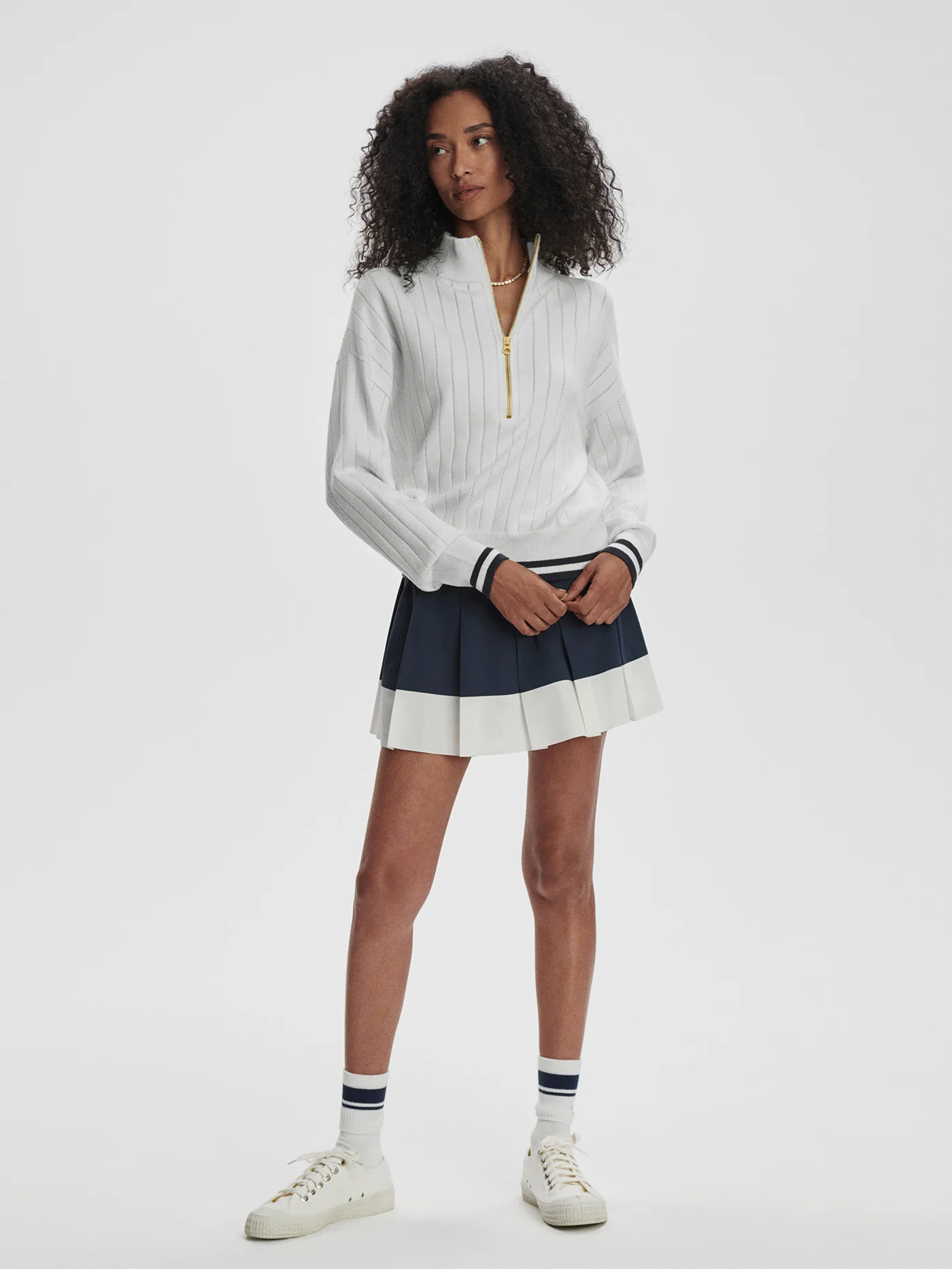 Aliyah Half Zip Knit 2 Aliyah Half Zip Knit