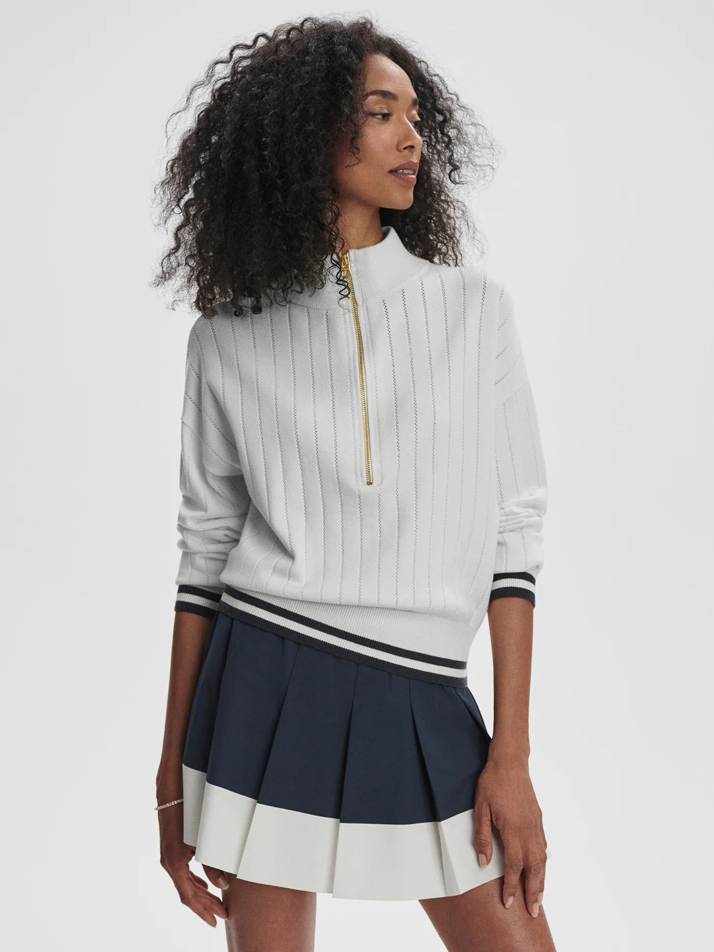 Aliyah Half Zip Knit 4 Aliyah Half Zip Knit